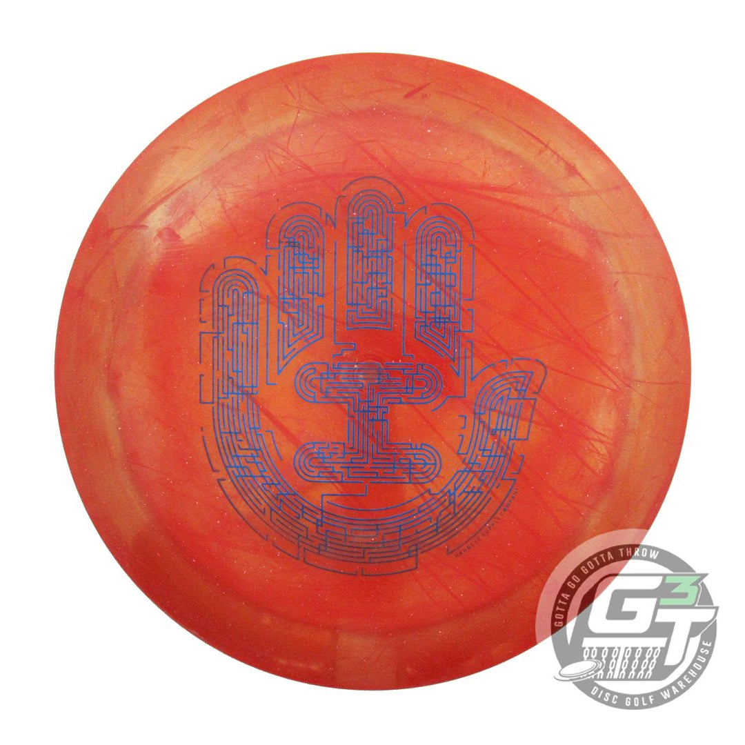 USED Dynamic Discs HANDEYE Fuzion Sheriff 174g Red Blue Foil Driver Golf Disc