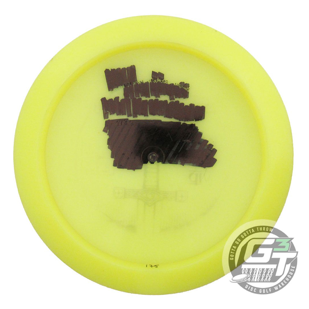 USED Westside Discs VIP Sword 173g Yellow Wiped Stamp Distance Driver Golf Disc