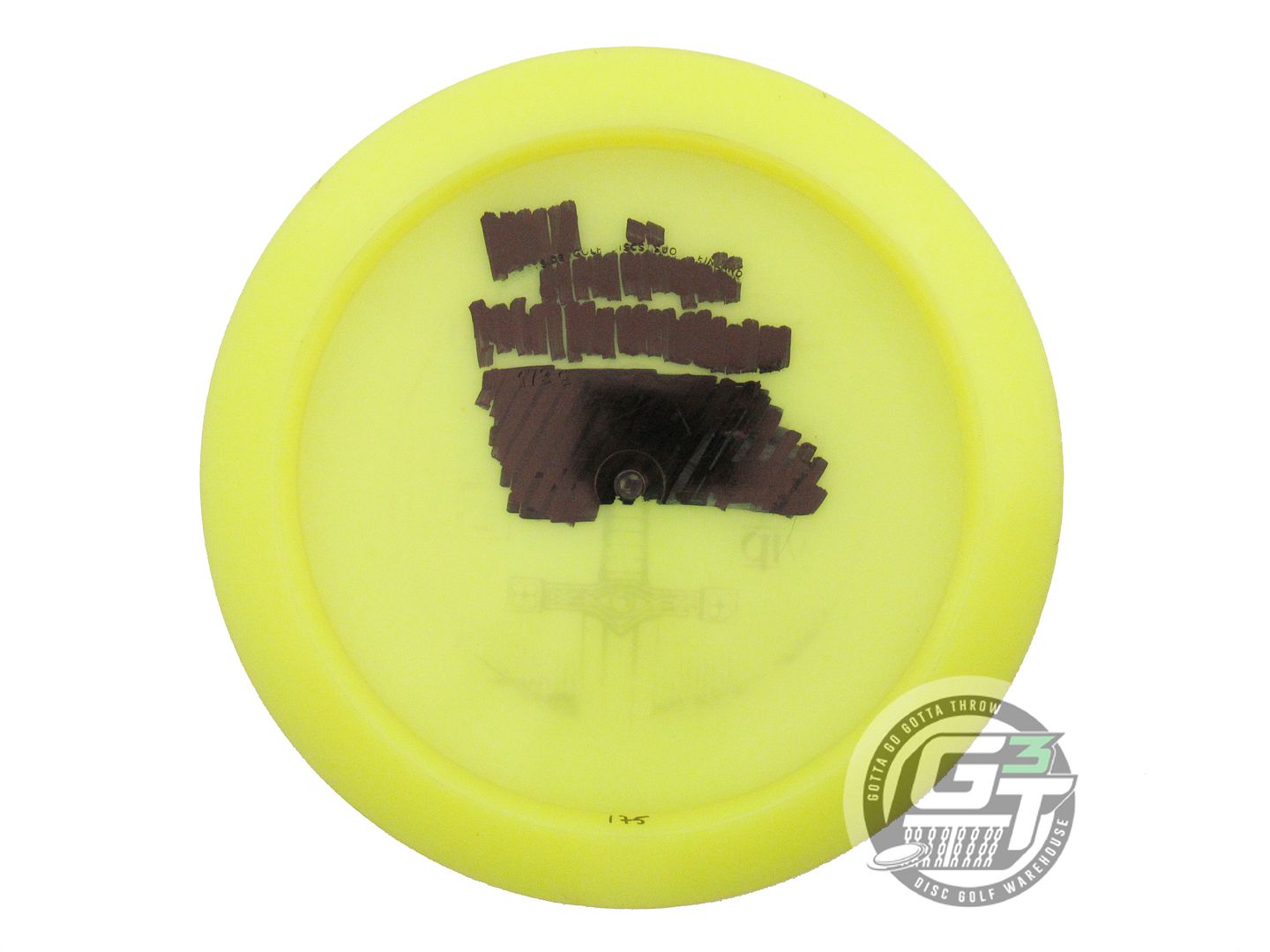USED Westside Discs VIP Sword 173g Yellow Wiped Stamp Distance Driver Golf Disc