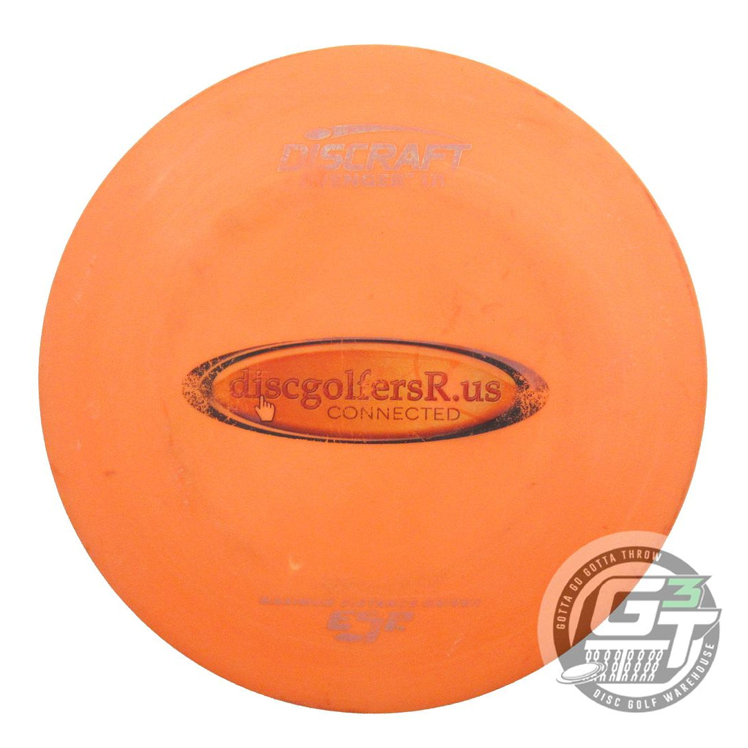 USED Discraft ESP Avenger 170g Orange Silver Stamp Distance Driver Golf Disc