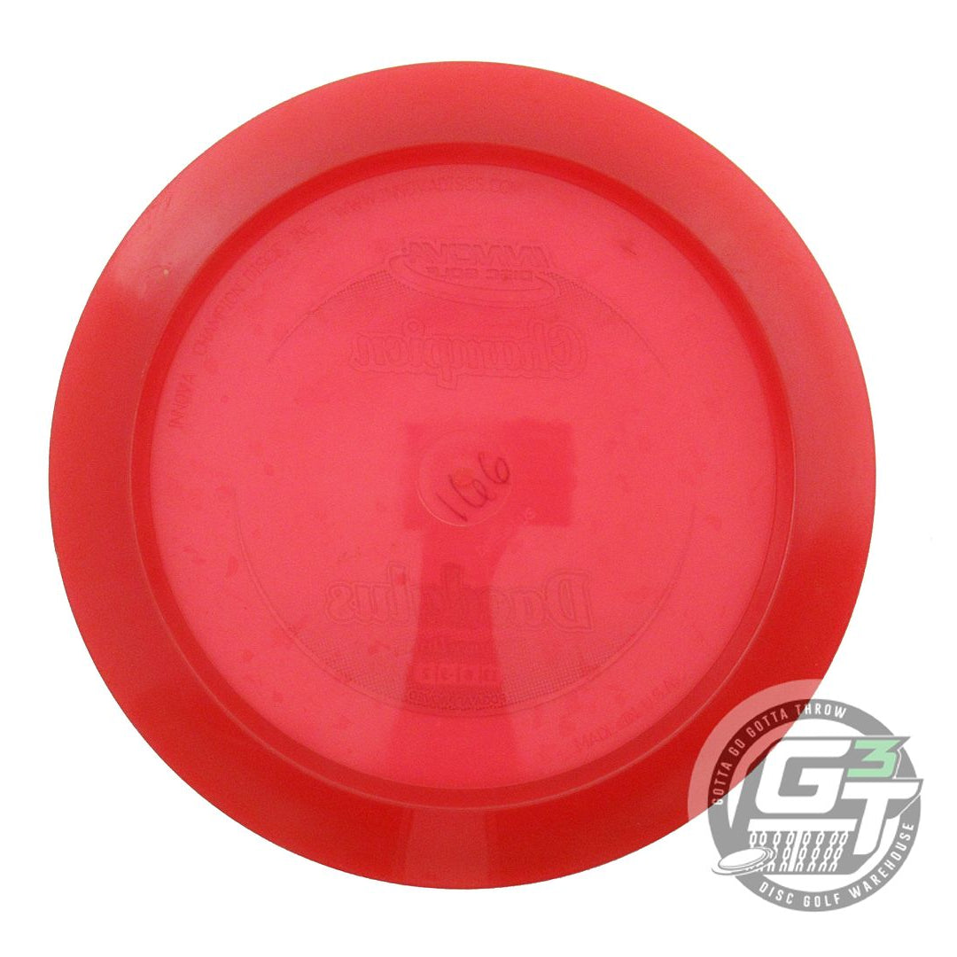 USED Innova Champion Daedalus 166g Red Lilac Foil Distance Driver Golf Disc