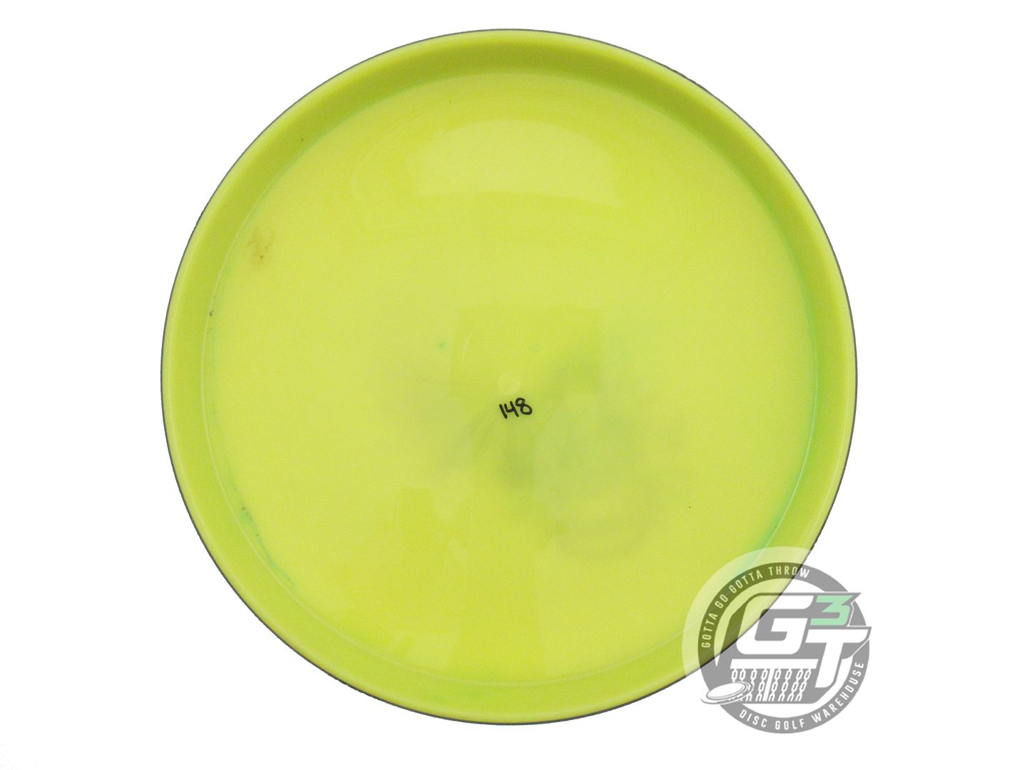 USED MVP Disc Sports X-OUT Neutron Soft Glitch 148g Yellow Putter Golf Disc