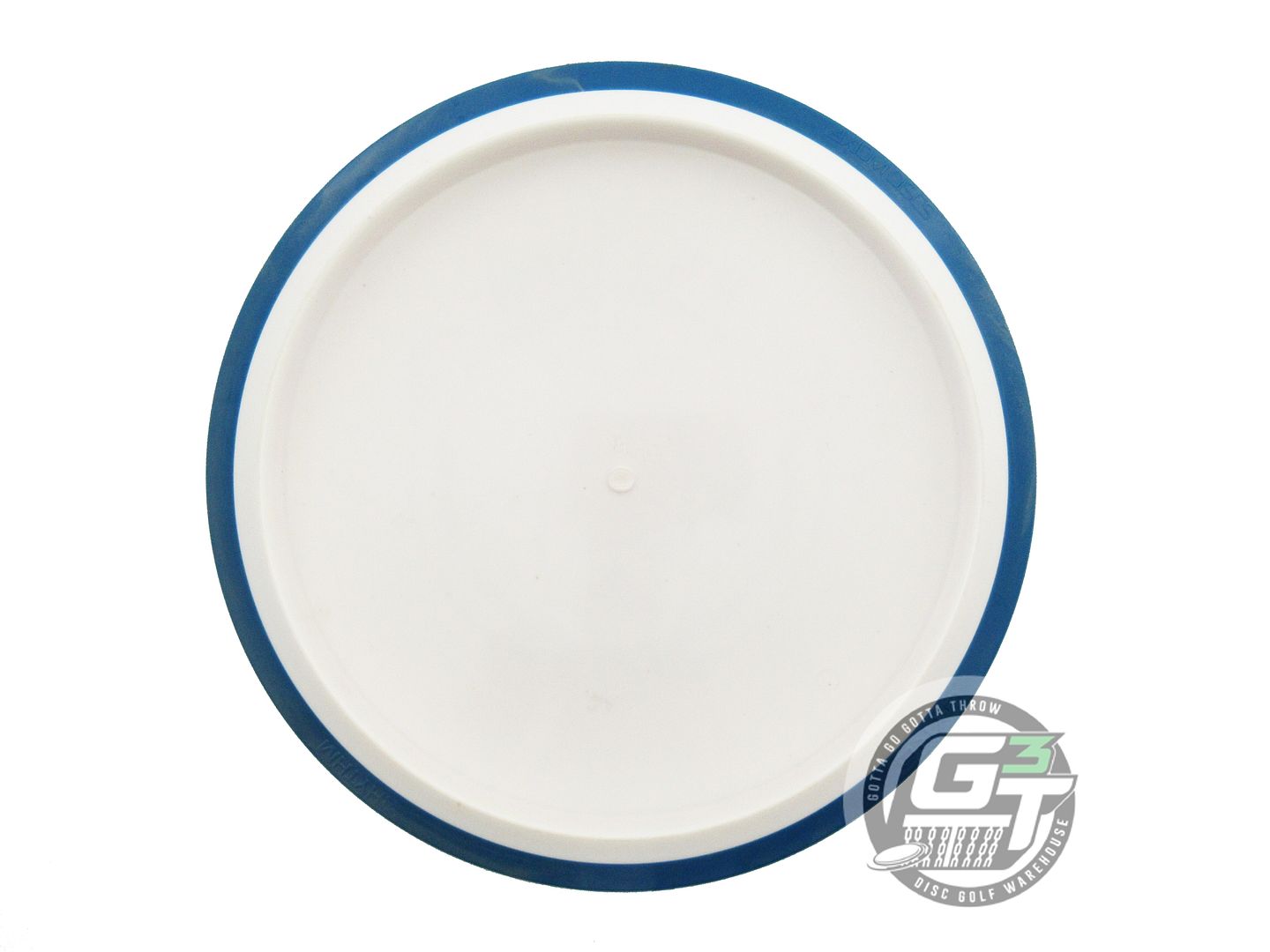 USED Axiom Discs Fission Rhythm 157g White Blue Rim Distance Driver Golf Disc