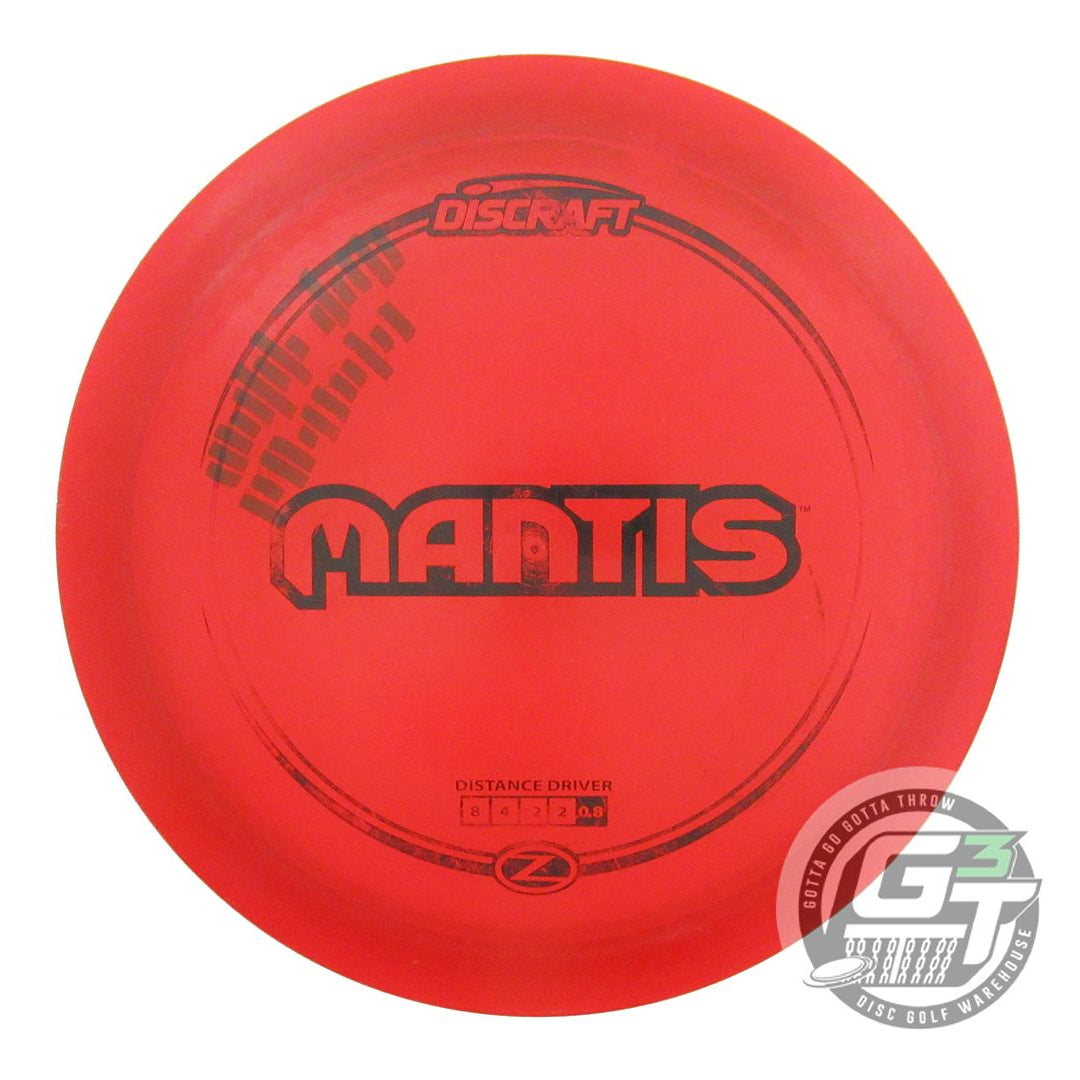 USED Discraft Z Mantis 170g Red Black Stamp Fairway Driver Golf Disc