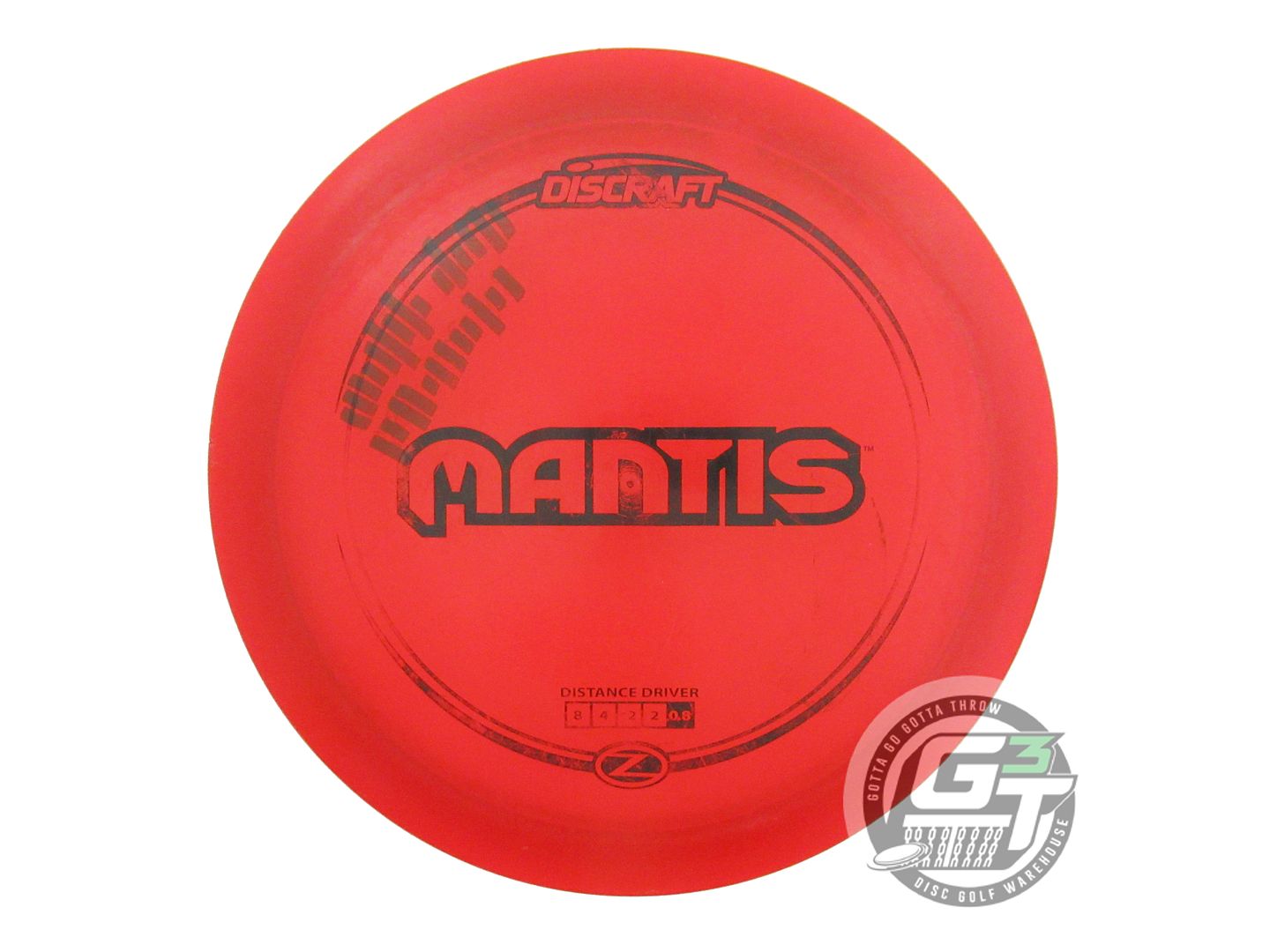 USED Discraft Z Mantis 170g Red Black Stamp Fairway Driver Golf Disc