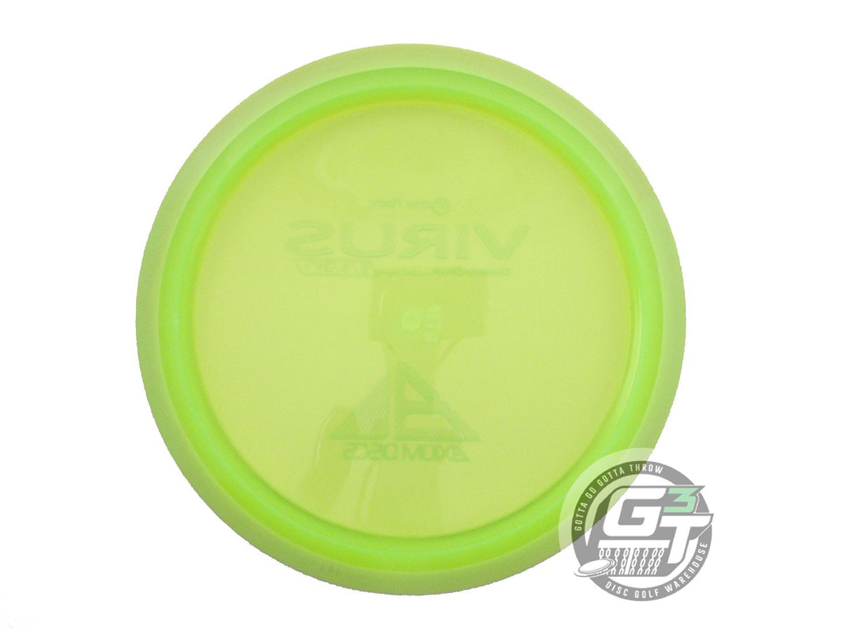 NOS Axiom Discs Proton Virus 167g Lime Yellow Rim Distance Driver Golf Disc