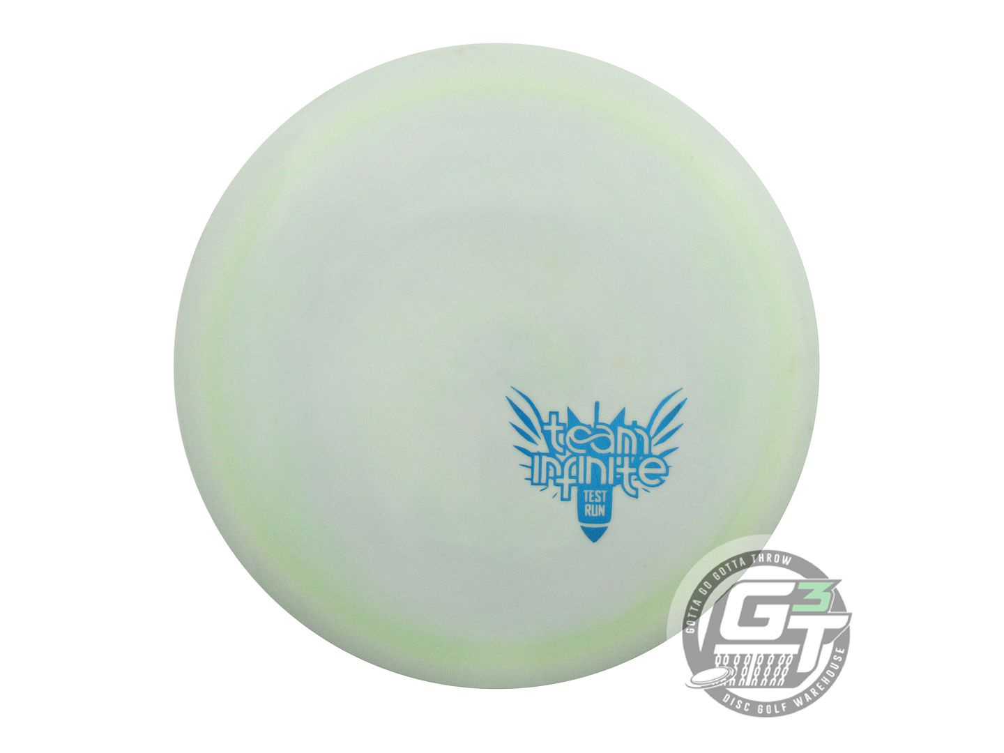 USED Infinite TEST RUN Swirly S-Blend Maya 175g Gray-Lime Distance Driver Disc