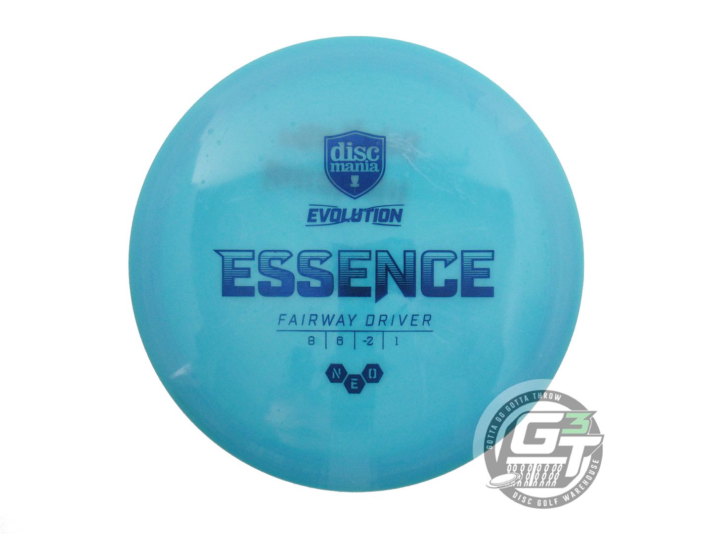 USED DiscMania Neo Essence 171g Teal Blue Foil Driver Golf Disc