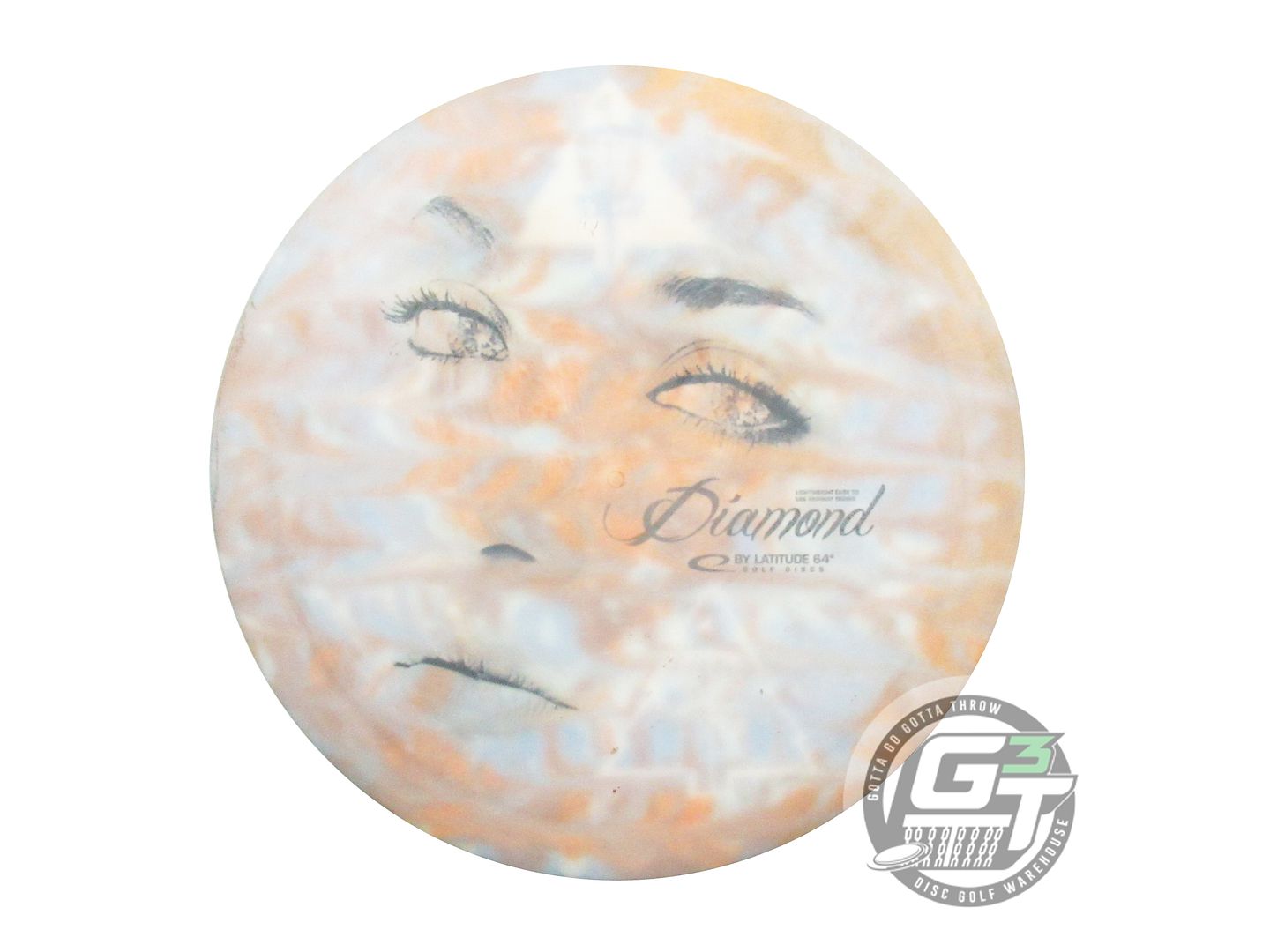 USED Latitude 64 DyeMax Gold Diamond 149g FACE HOME DYED Fairway Driver Disc