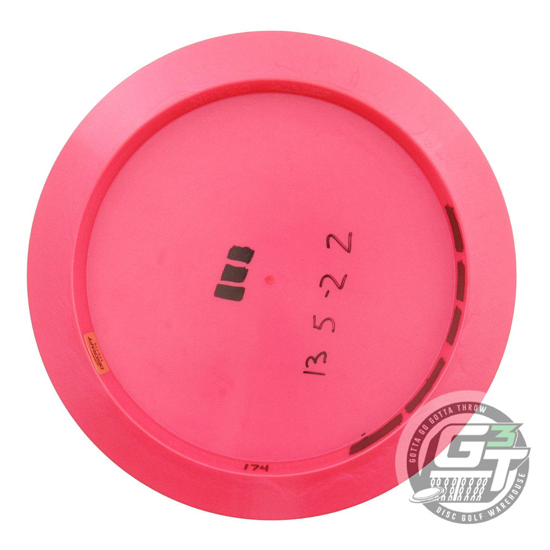 USED Discraft Big Z Crank 174g Pink Copper Weave Foil Distance Driver Golf Disc