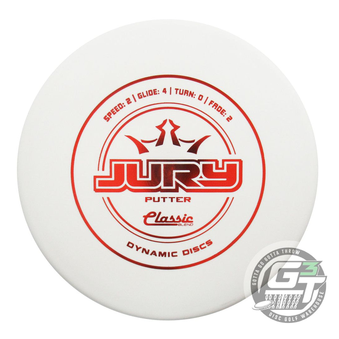 Dynamic Discs Classic Blend Jury Putter Golf Disc (Individually Listed)