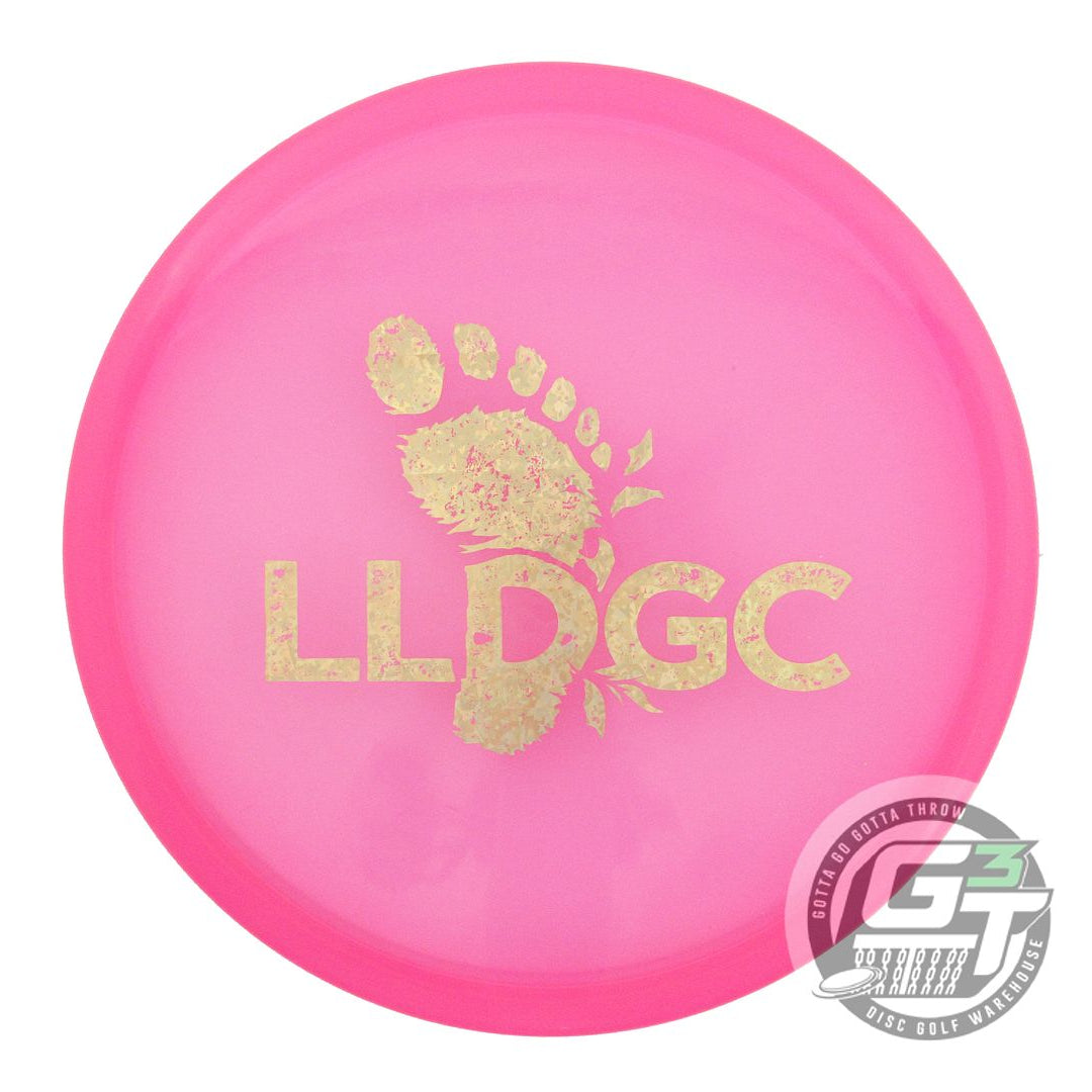 USED Dynamic Discs Lucid Suspect 173g Pink Gold Shatter Foil Midrange Golf Disc