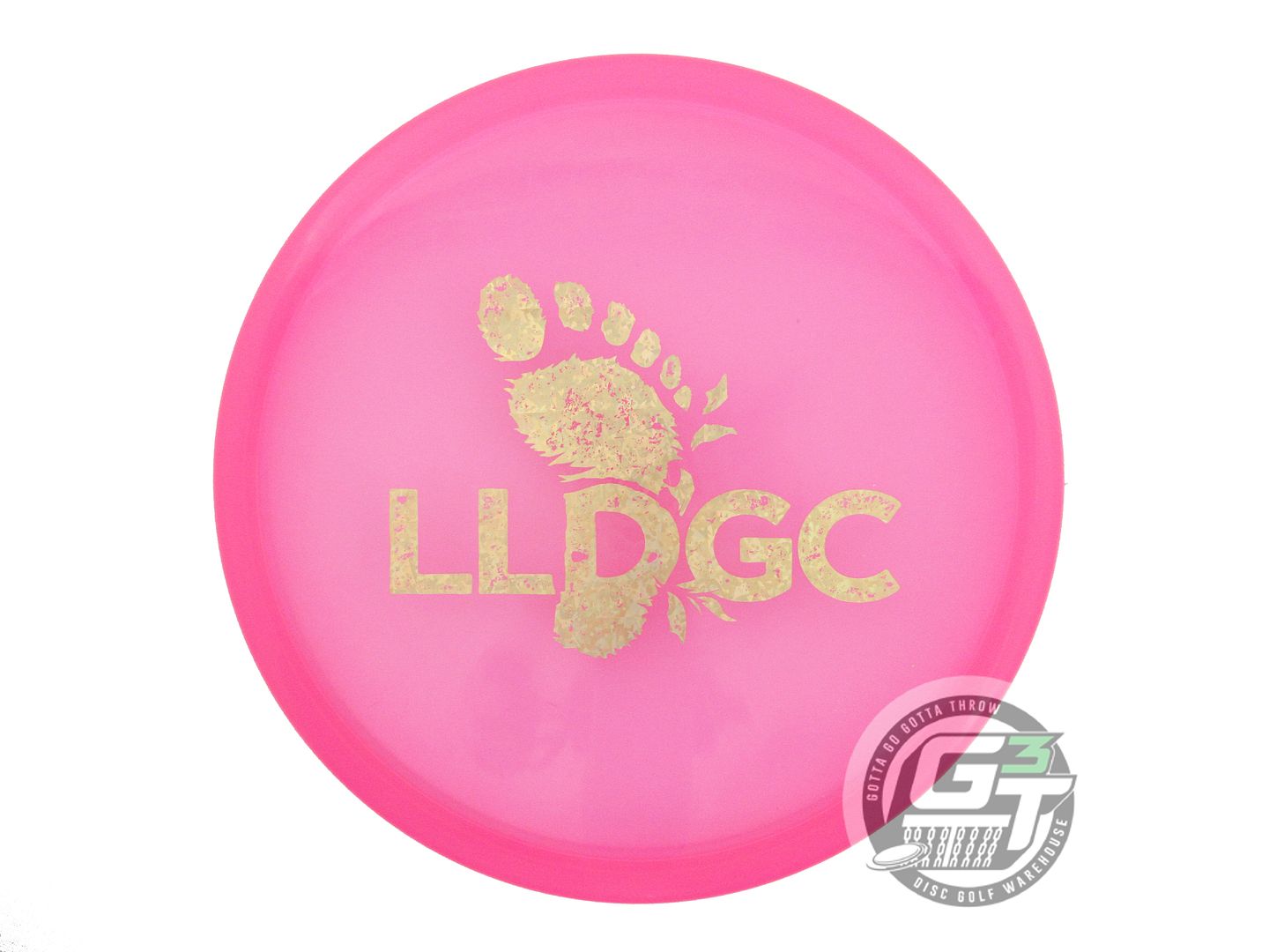 USED Dynamic Discs Lucid Suspect 173g Pink Gold Shatter Foil Midrange Golf Disc