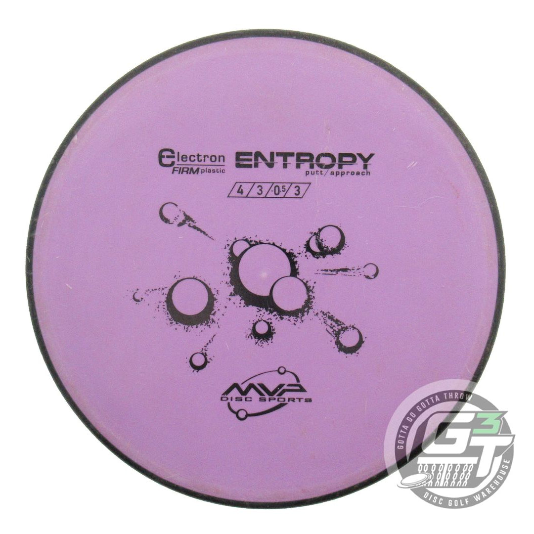 USED MVP Disc Sports Classic Electron Firm Entropy 169g Purple Putter Golf Disc