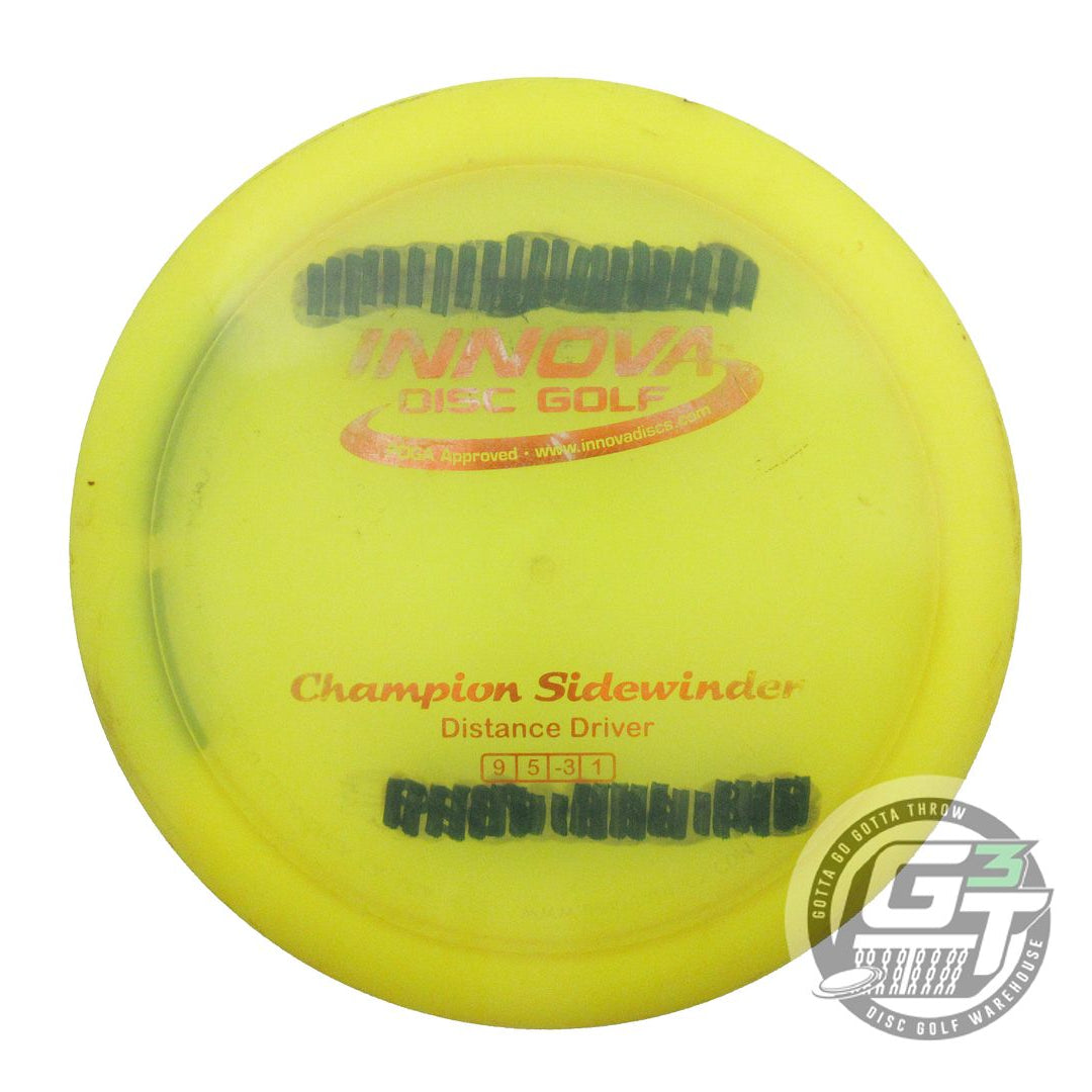 USED Innova Champion Sidewinder 173g Yellow Copper Foil Distance Driver Disc