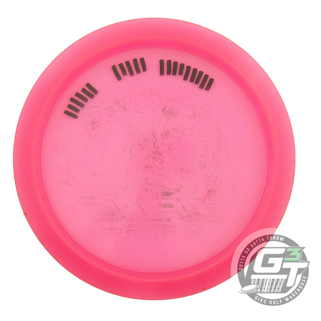 USED Latitude 64 Opto Jade 156g Pink Wiped Stamp Fairway Driver Golf Disc