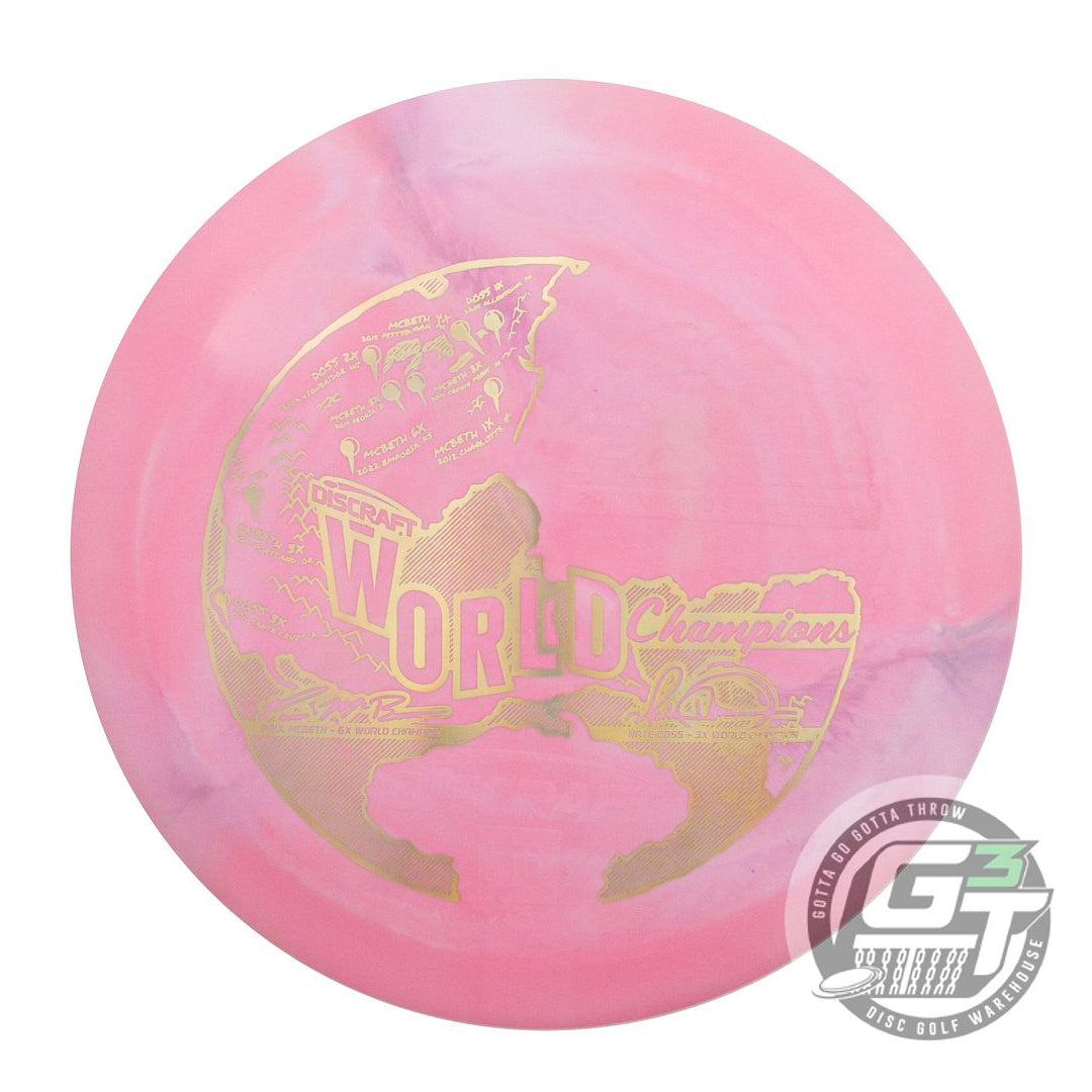 Discraft Limited Edition McBeth / Doss World Champions Collaboration ESP Force Distance Driver Golf Disc (Individually Listed)