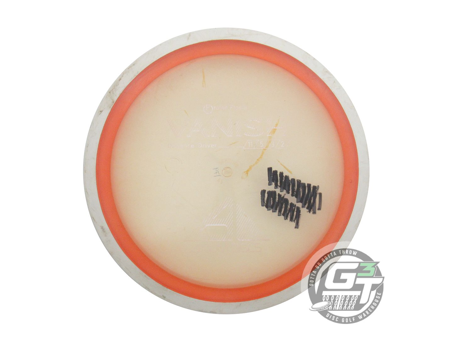 USED Axiom Discs Proton Vanish 174g Pink White Rim Distance Driver Golf Disc