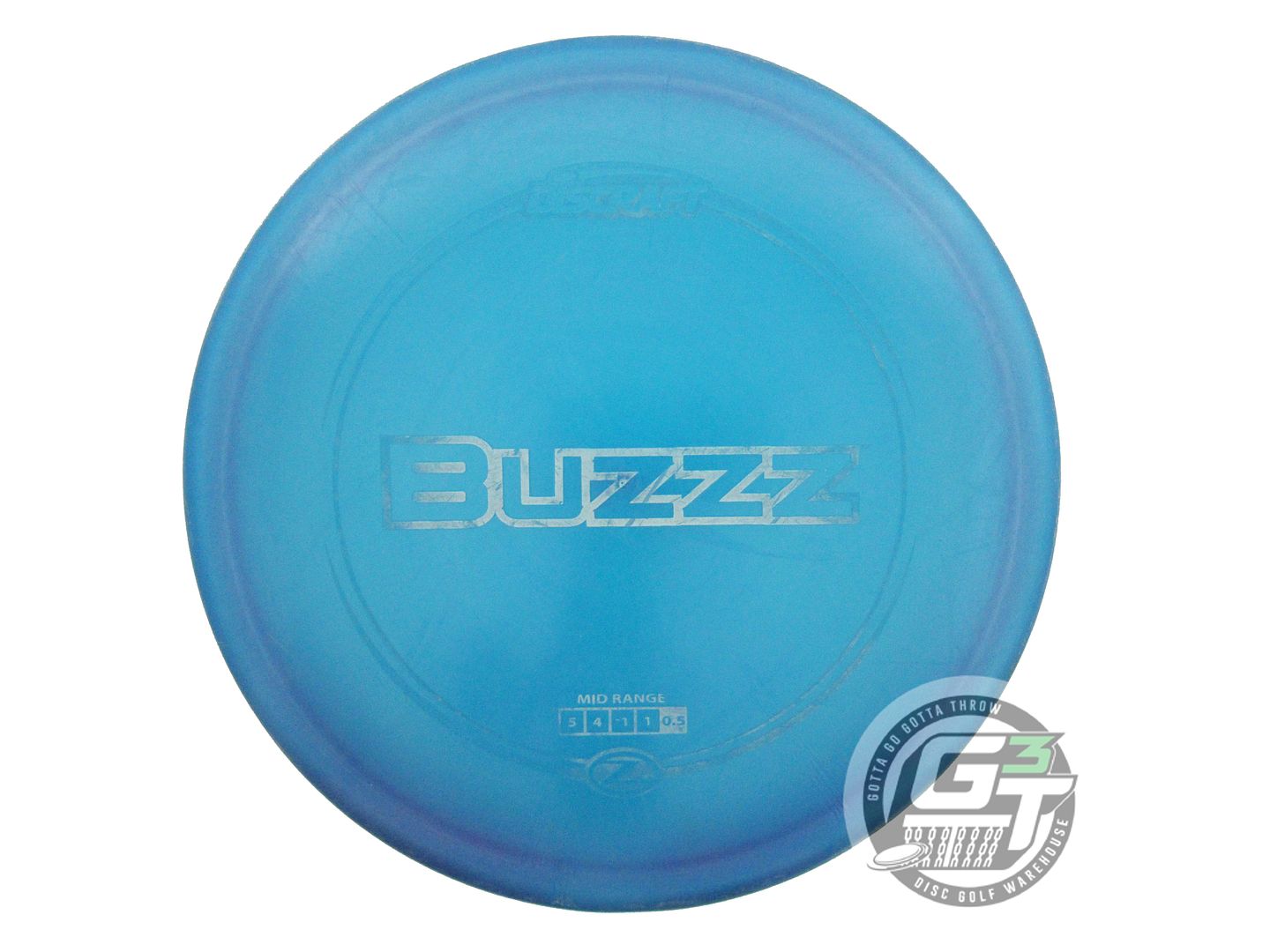 USED Discraft Z Buzzz 173g Blue White Stamp Midrange Golf Disc