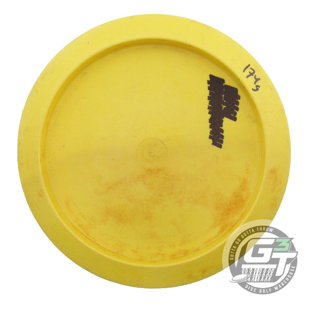 USED Innova Pro Beast 174g Yellow Wiped Stamp Distance Driver Golf Disc