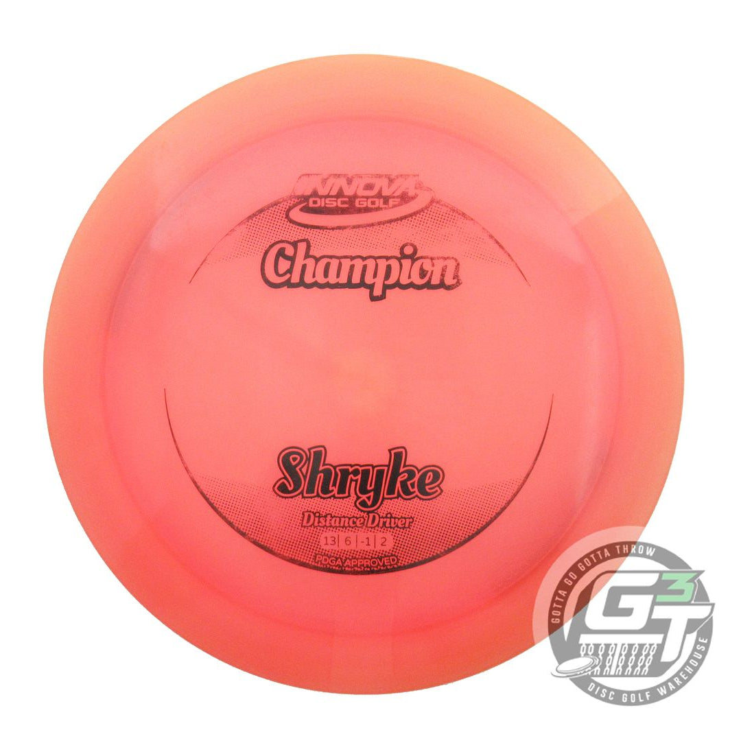 USED Innova Champion Shryke 169g Pink Black Stamp Distance Driver Golf Disc