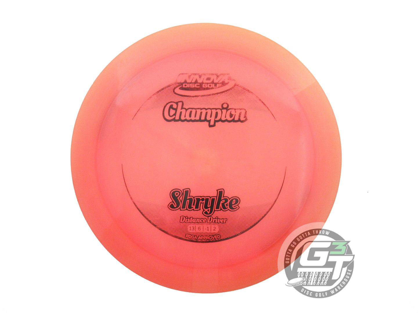 USED Innova Champion Shryke 169g Pink Black Stamp Distance Driver Golf Disc