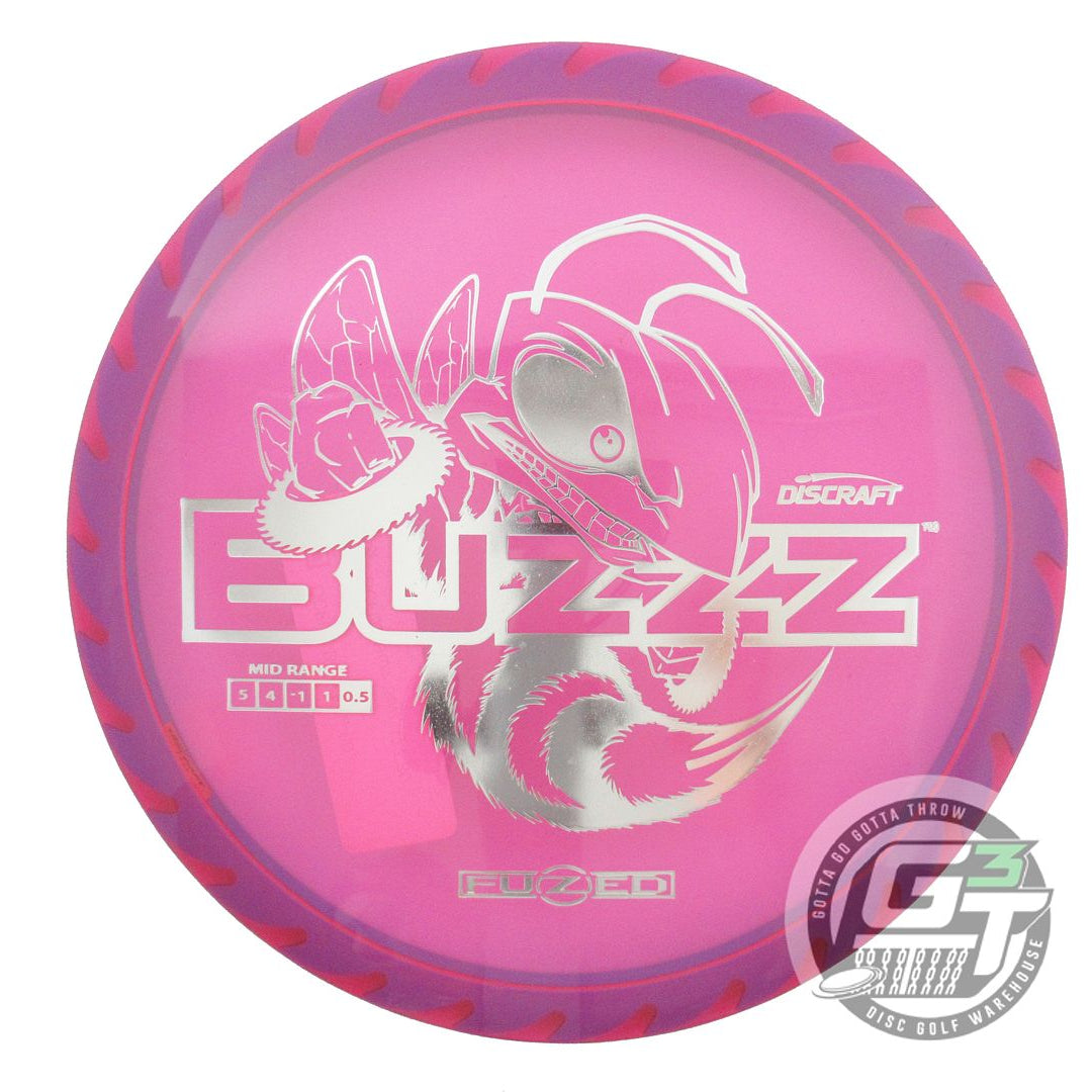 Discraft Fuzed Line Buzzz w/ Saw Pattern Midrange Golf Disc (Individually Listed)