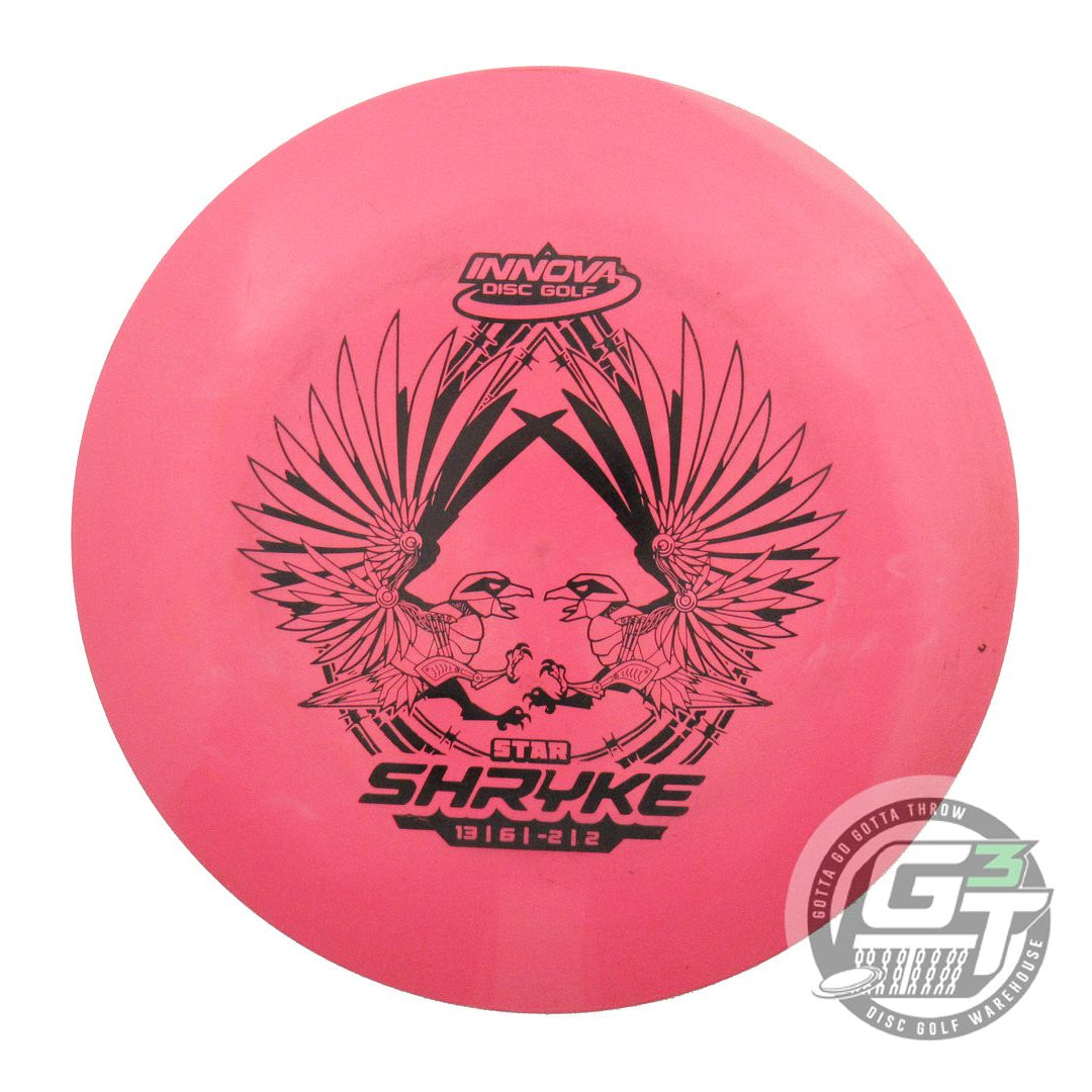 USED Innova Star Shryke 171g Pink Black Stamp Distance Driver Golf Disc
