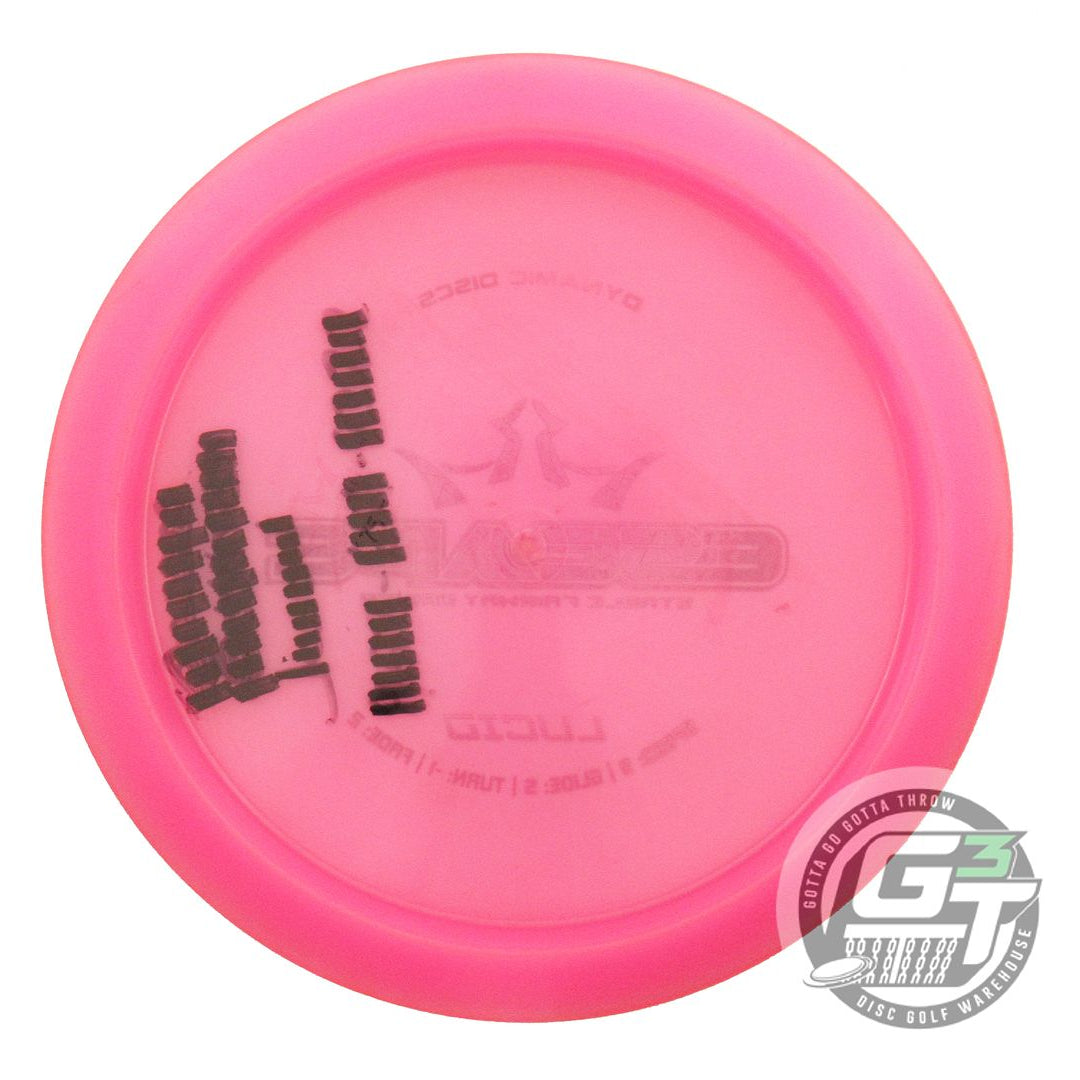 USED Dynamic Discs Lucid Escape 175g Pink Lilac Foil Fairway Driver Golf Disc