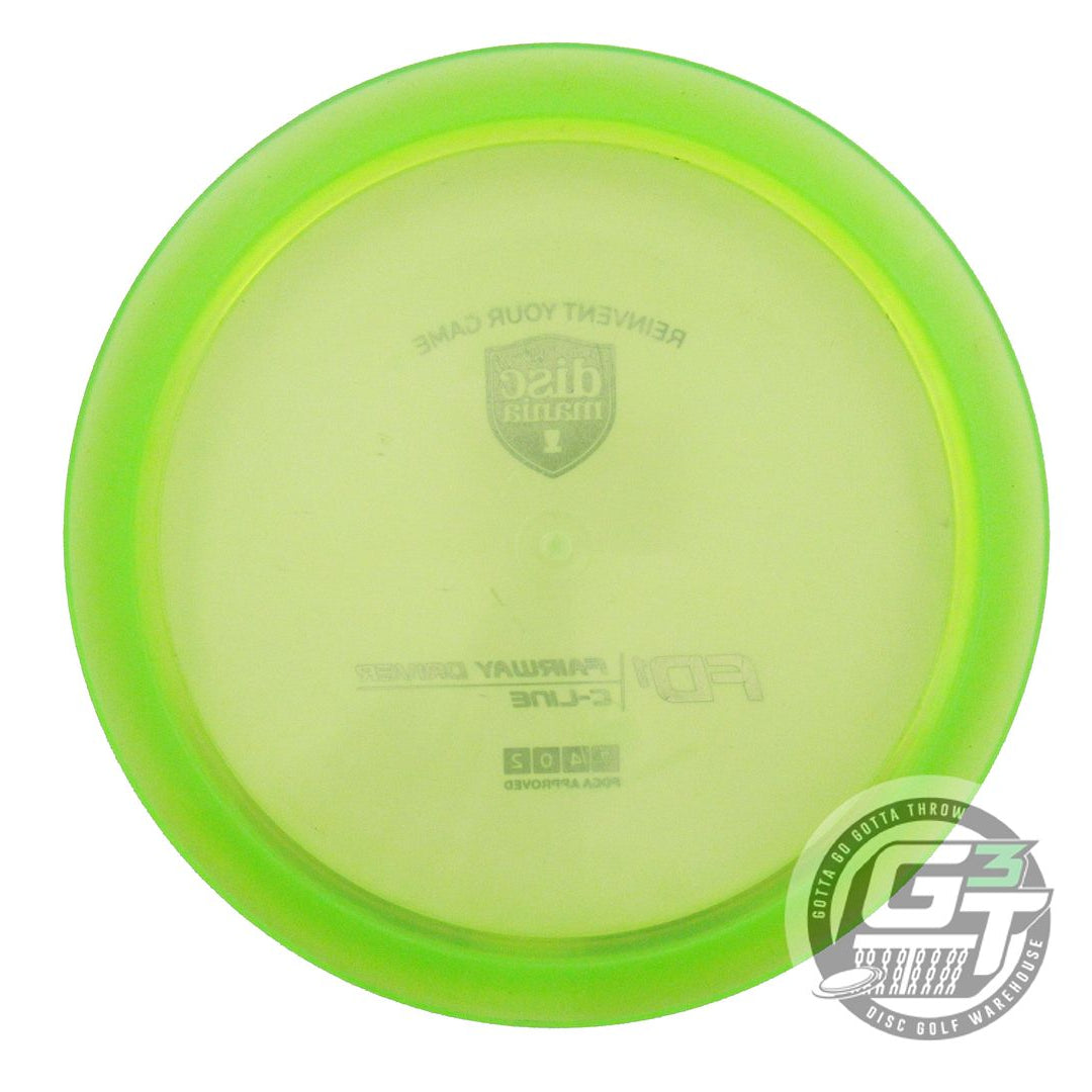 USED DiscMania C-Line FD1 172g Lime Blue Foil Fairway Driver Golf Disc