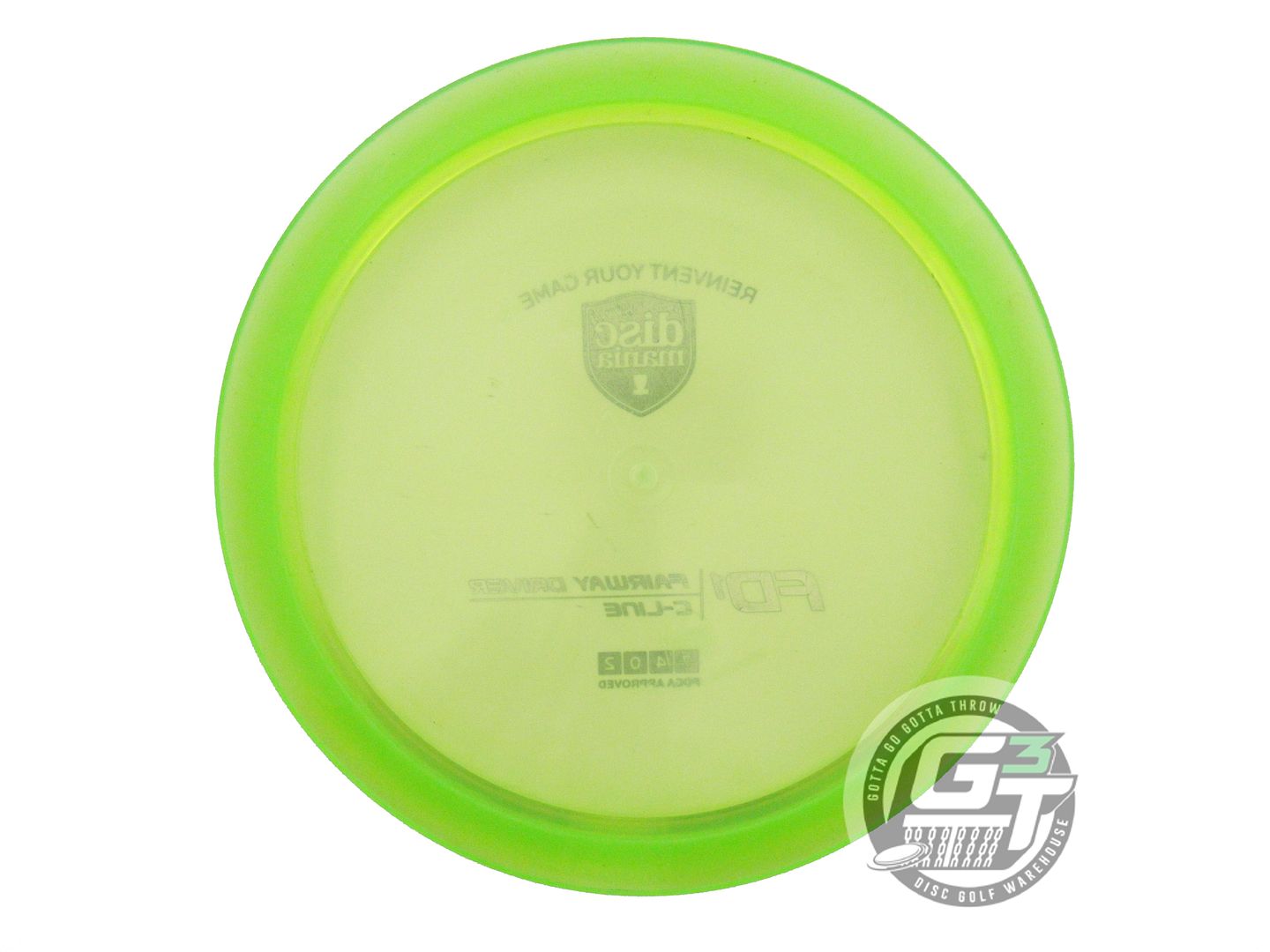 USED DiscMania C-Line FD1 172g Lime Blue Foil Fairway Driver Golf Disc