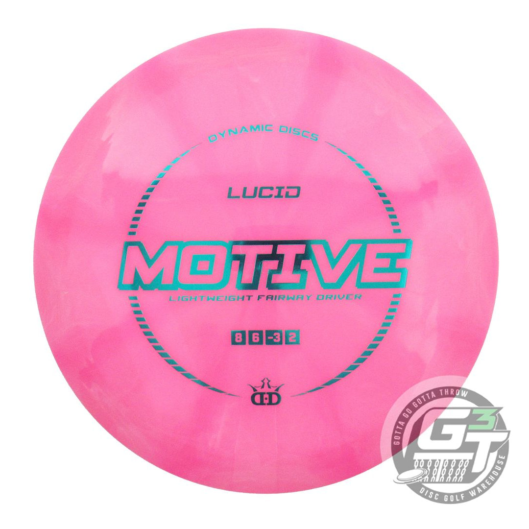 Dynamic Discs Lucid Burst Motive Fairway Driver Golf Disc (Individually Listed)