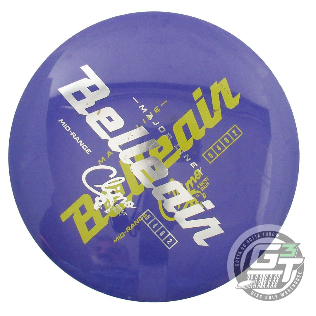 USED Climo X-OUT Major Line Belleair 173g Purple Midrange Golf Disc