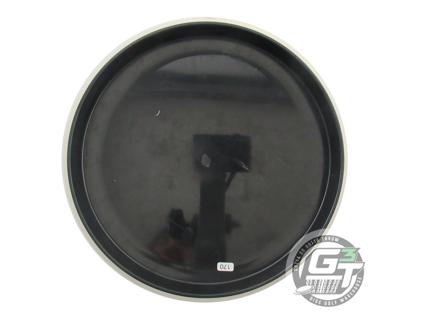 USED MVP Disc Sports R2 Neutron Nomad 170g Black White Rim Putter Golf Disc