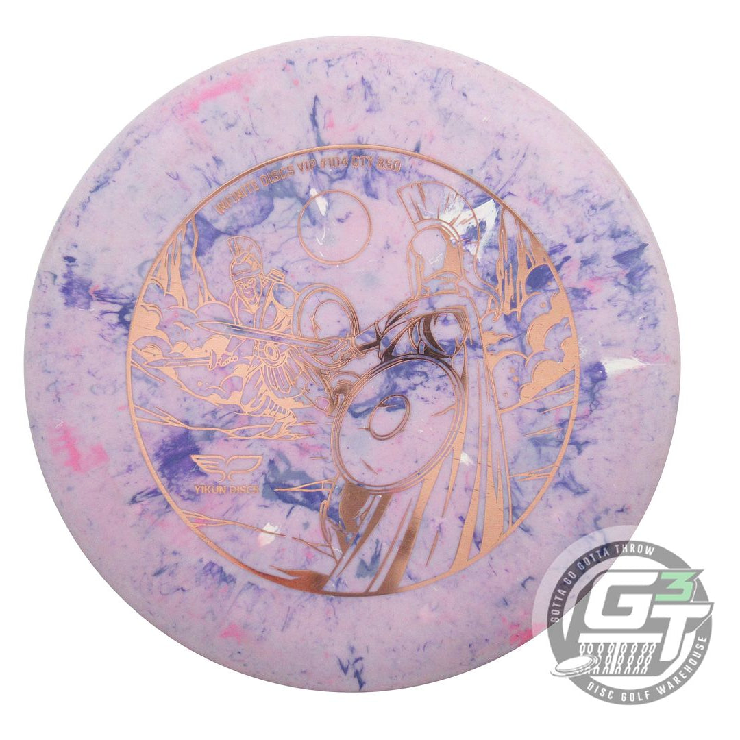 USED Yikun Disc Golf Inner Colour Xing 172g Lilac VIP SERIES Putter Disc