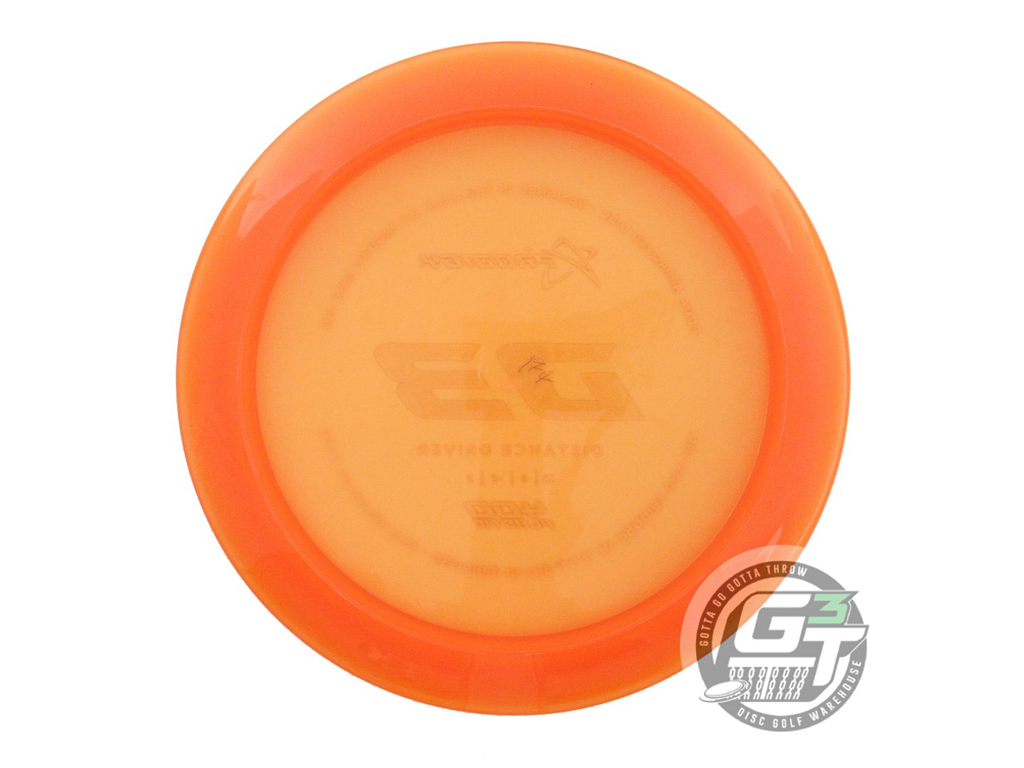 USED Prodigy Discs 400 D3 174g Orange Red Prism Foil Distance Driver Golf Disc