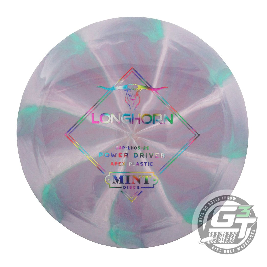 Mint Discs Swirly Apex Longhorn Distance Driver Golf Disc (Individually Listed) - Gotta Go Gotta Throw