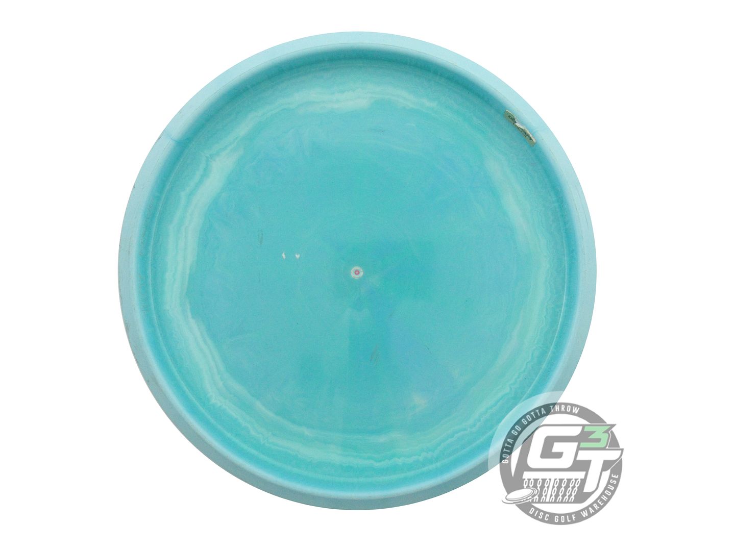 USED Discraft ESP Zone 175g Teal Red Weave Foil Putter Golf Disc