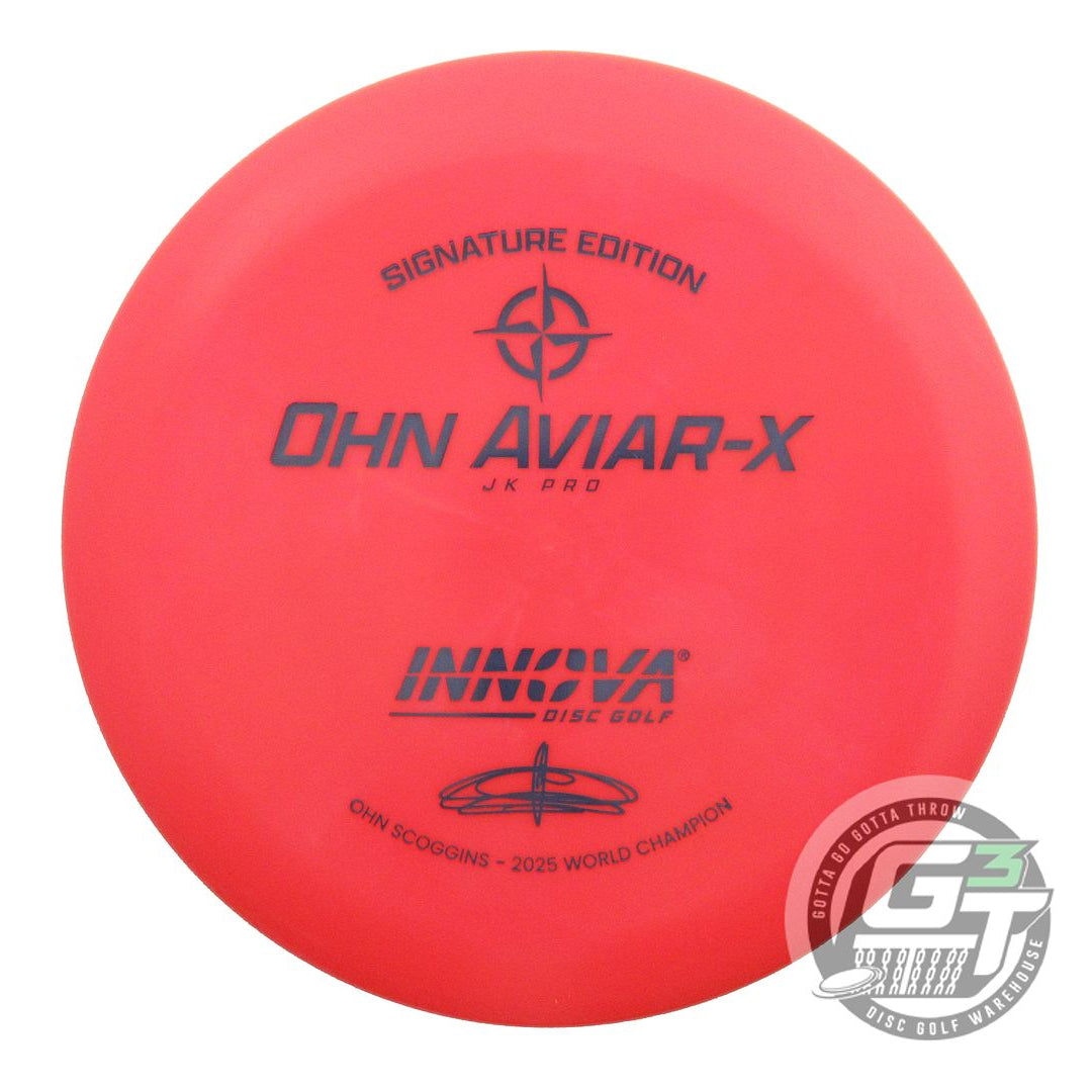 Innova Signature Edition Ohn Scoggins 2025 World Champion Pro JK Aviar-X Putter Golf Disc (Individually Listed)