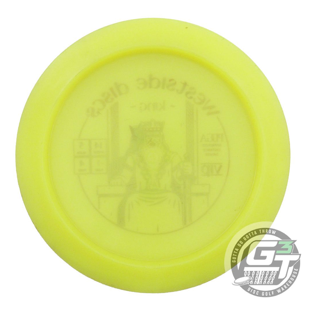 USED Westside Discs VIP King 174g Yellow Copper Foil Distance Driver Golf Disc