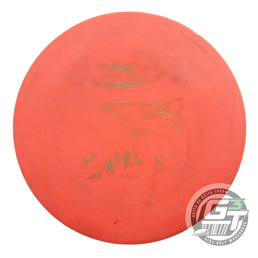 USED Innova DX Shark 148g Orange Green Foil Midrange Golf Disc