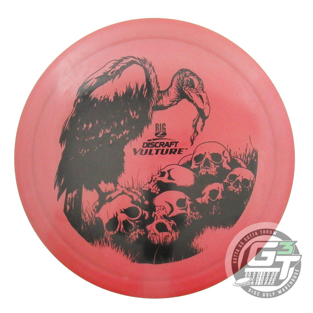 USED Discraft Big Z Vulture 176g Dark Pink Black Stamp Distance Driver Golf Disc