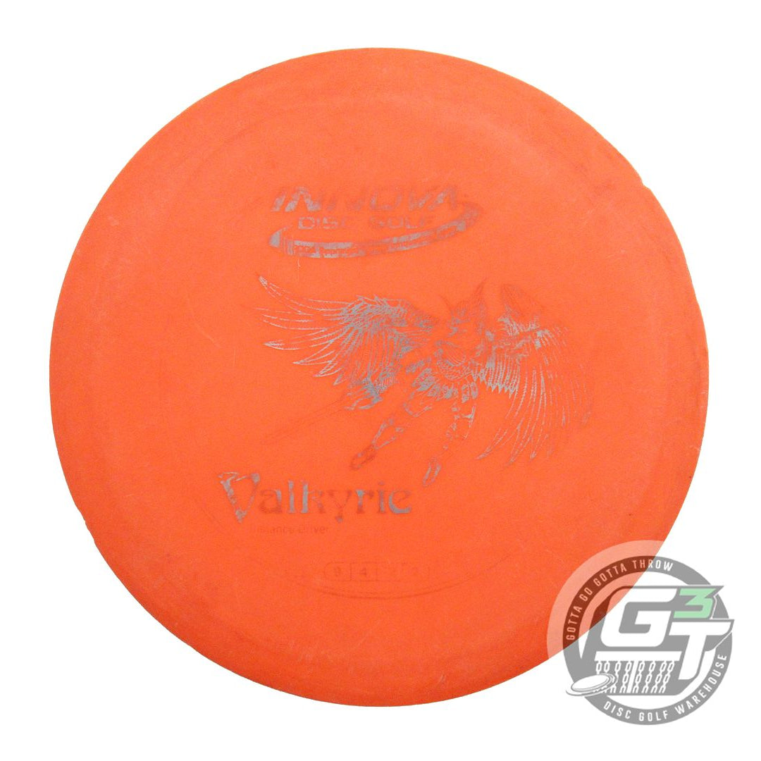 USED Innova DX Valkyrie 175g Orange Silver Foil Distance Driver Golf Disc