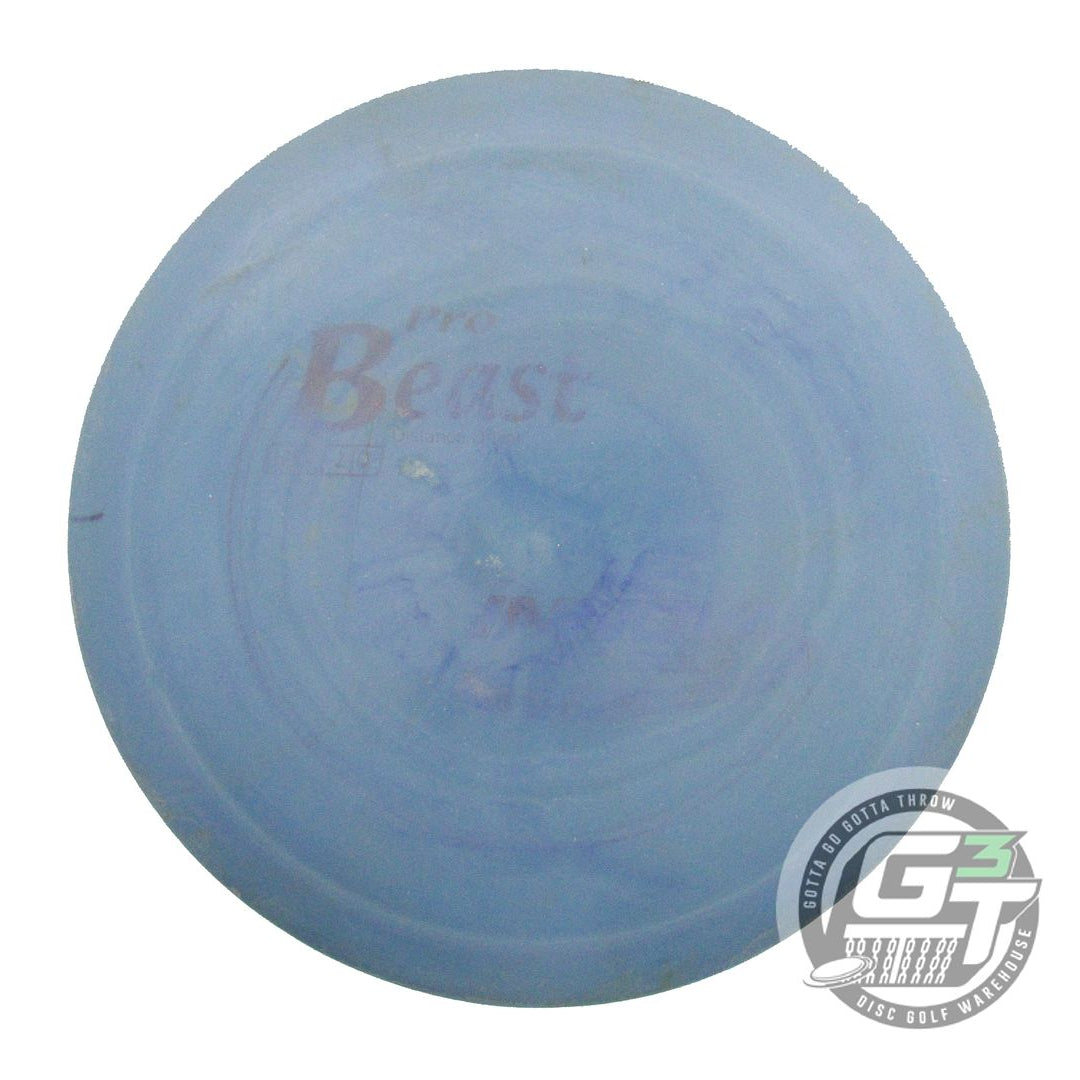 USED Innova Pro Beast 176g Blue Wiped Stamp Distance Driver Golf Disc