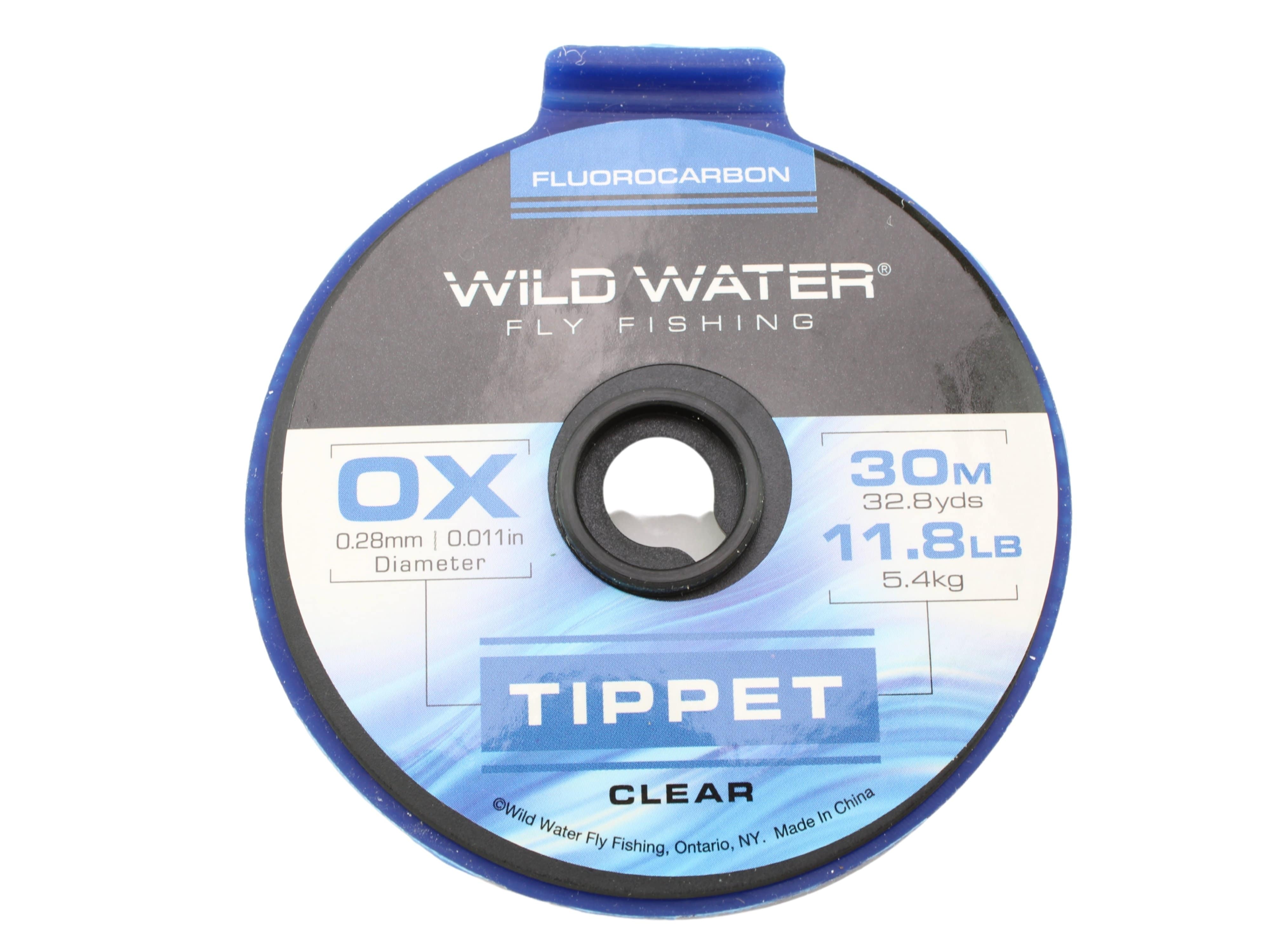 Wild Water Fly Fishing Fluorocarbon Tippet Spool 0X, 30m – Gotta Go Gotta  Throw