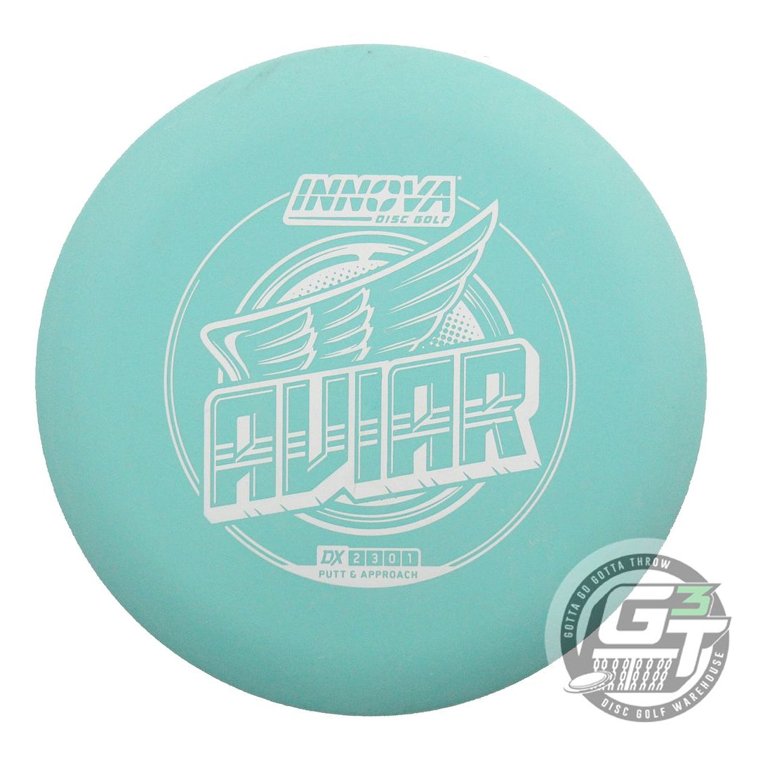 USED Innova DX Aviar 146g Seafoam White Stamp Putter Golf Disc