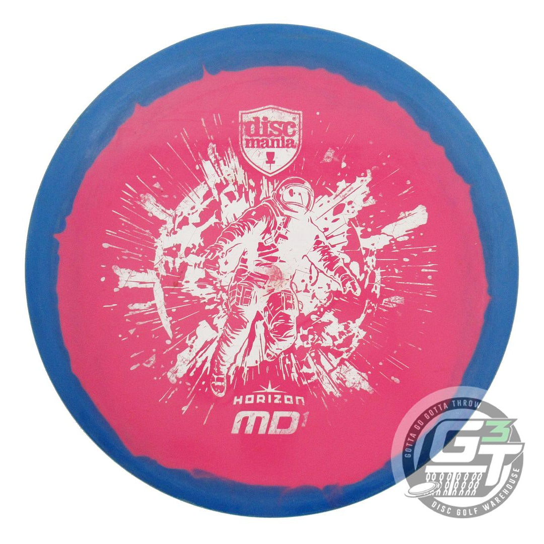 USED DiscMania Horizon S-Line MD1 180g Blue-Pink Midrange Golf Disc