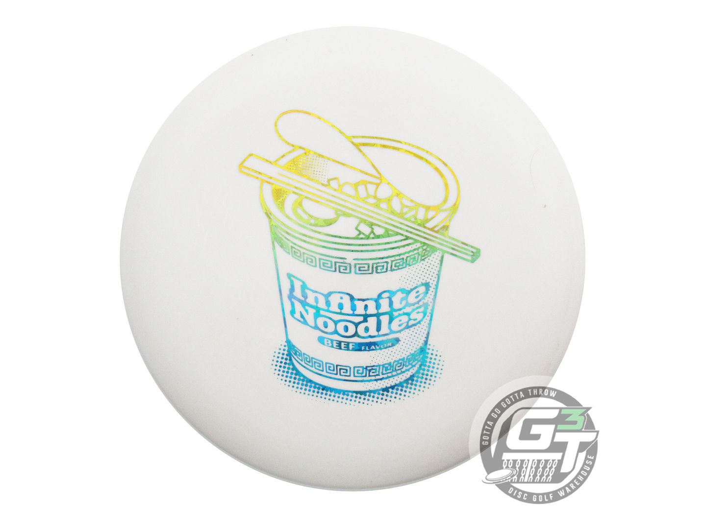 NOS Infinite D-Blend Alpaca 175g White Sunrise Shatter NOODLES C Putter Disc