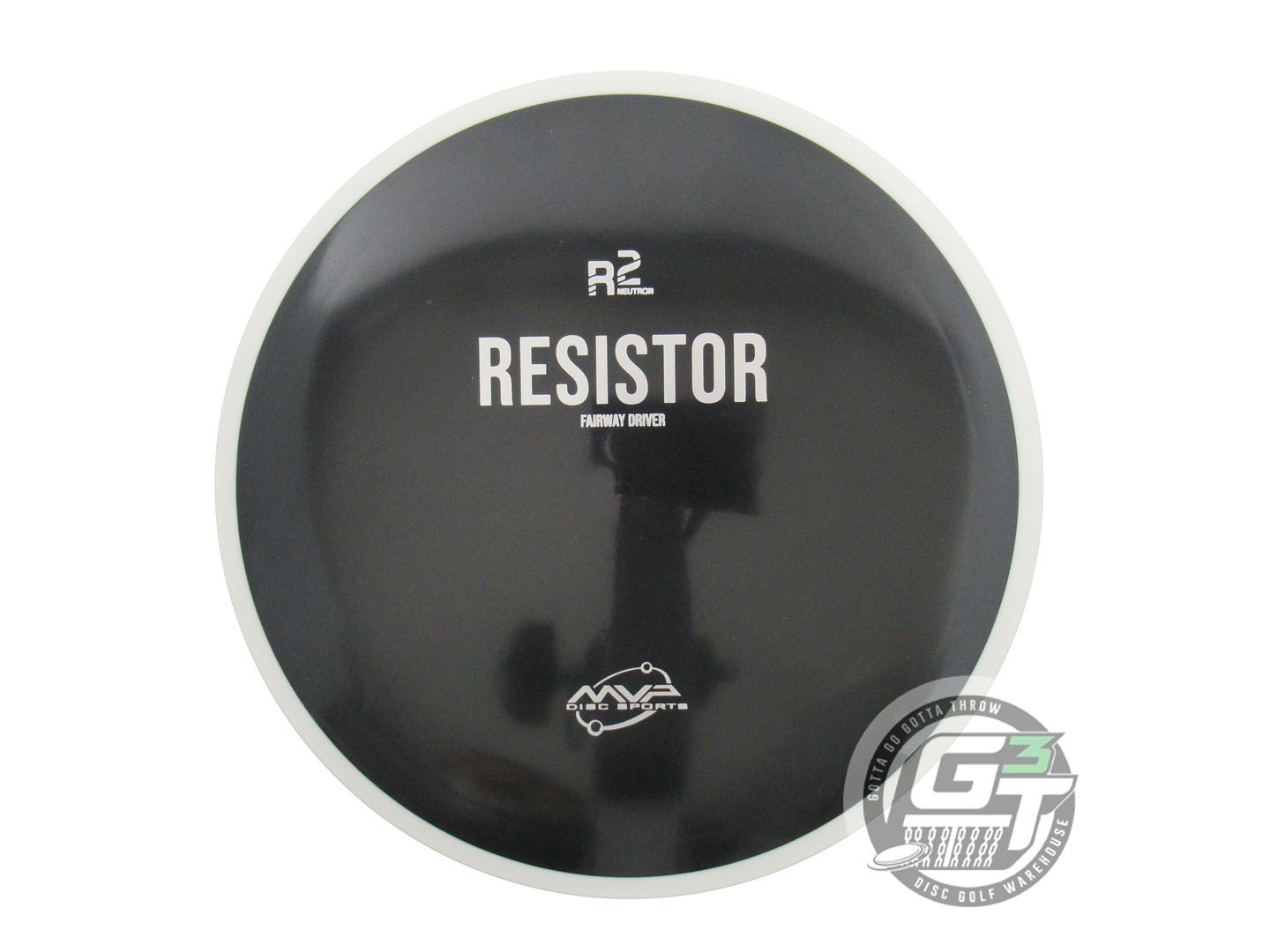 NOS MVP Disc Sports R2 Neutron Resistor 166g Black Fairway Driver Golf Disc