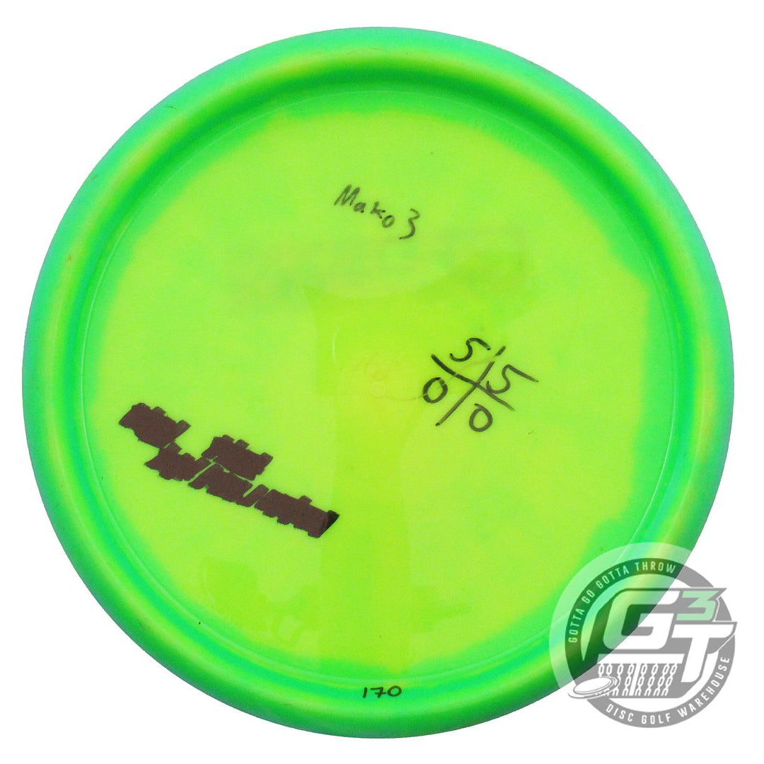USED Innova X-OUT Halo Star Mako3 170g Teal-Yellow Midrange Golf Disc